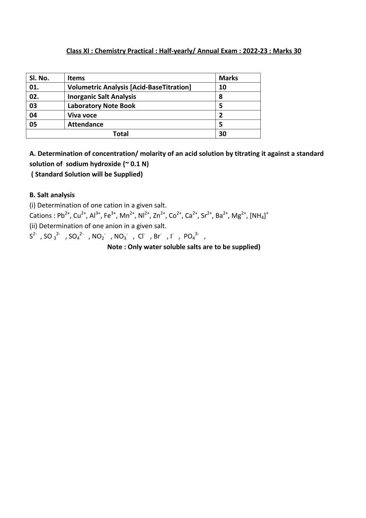Tripura Board Practical (Bios, Chem, Geoy, Phys, Psyl) Question Paper 2023 - Page 3