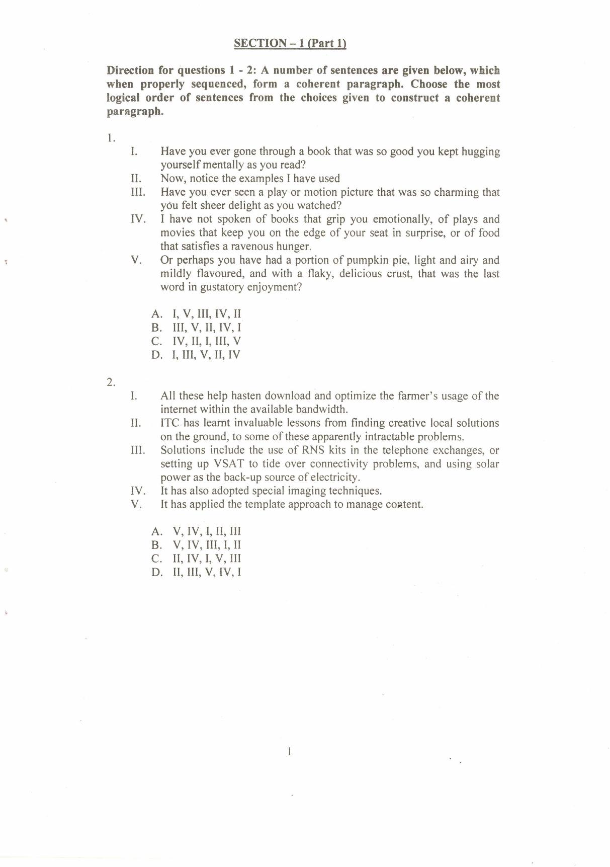 IIFT 2013 Question Paper - Page 3