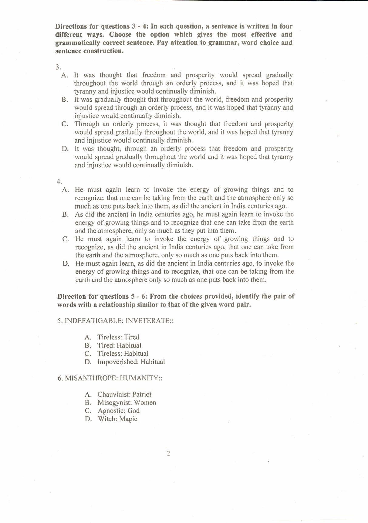 IIFT 2013 Question Paper - Page 4