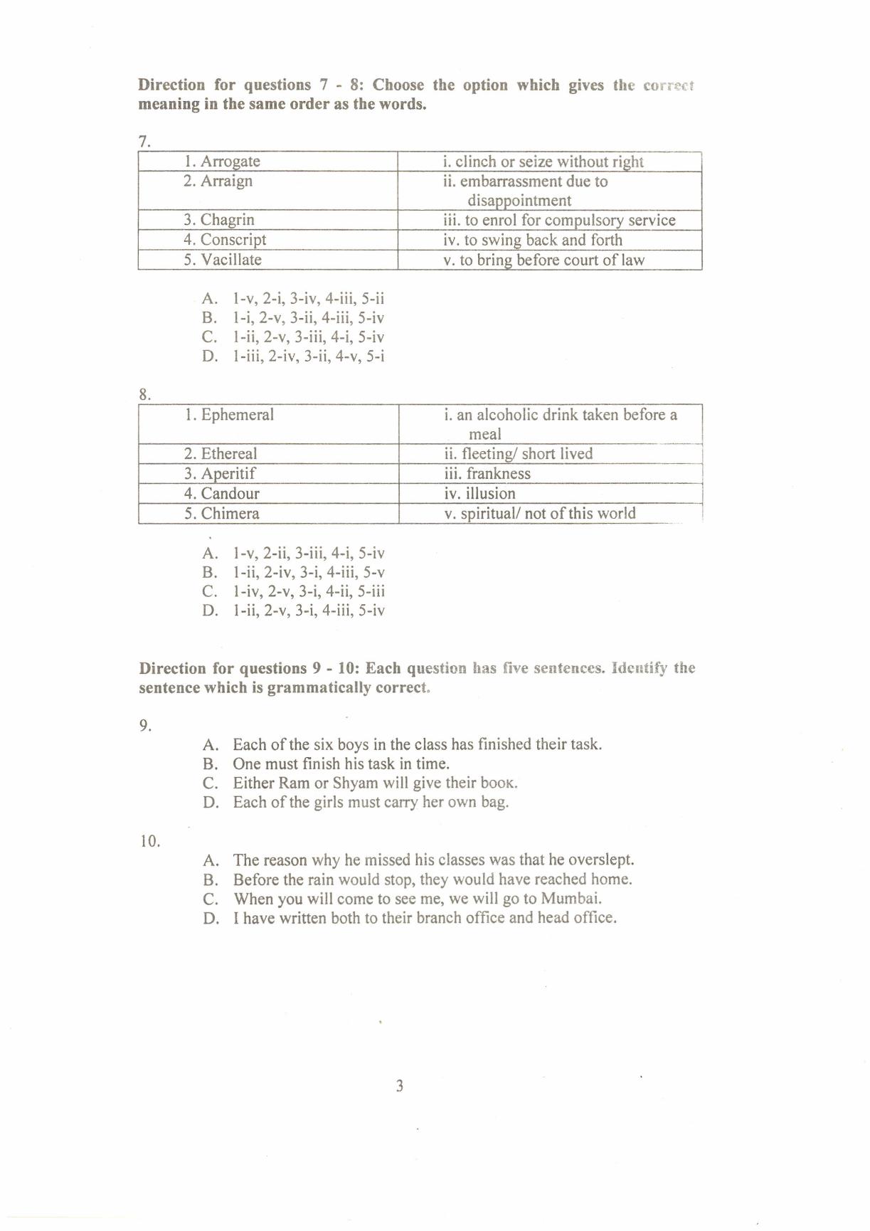 IIFT 2013 Question Paper - Page 5