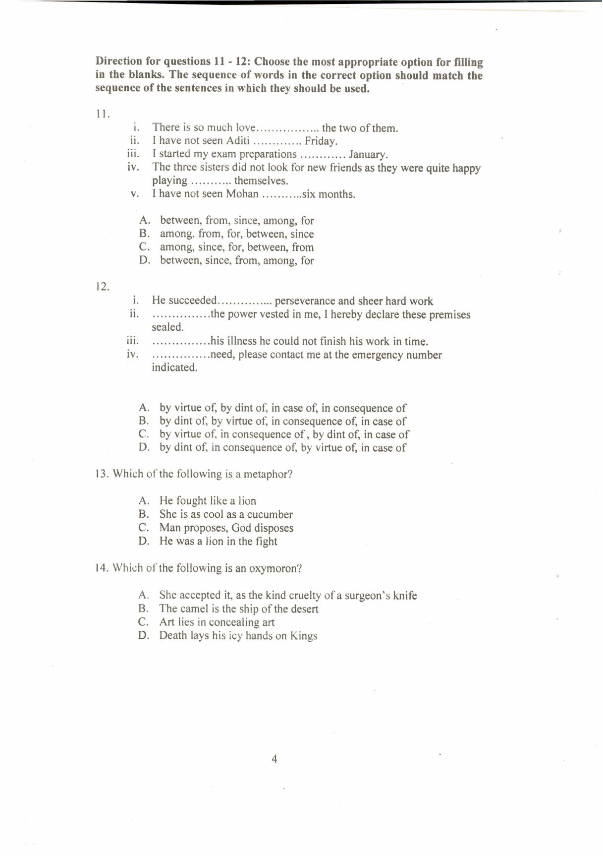 IIFT 2013 Question Paper - Page 6