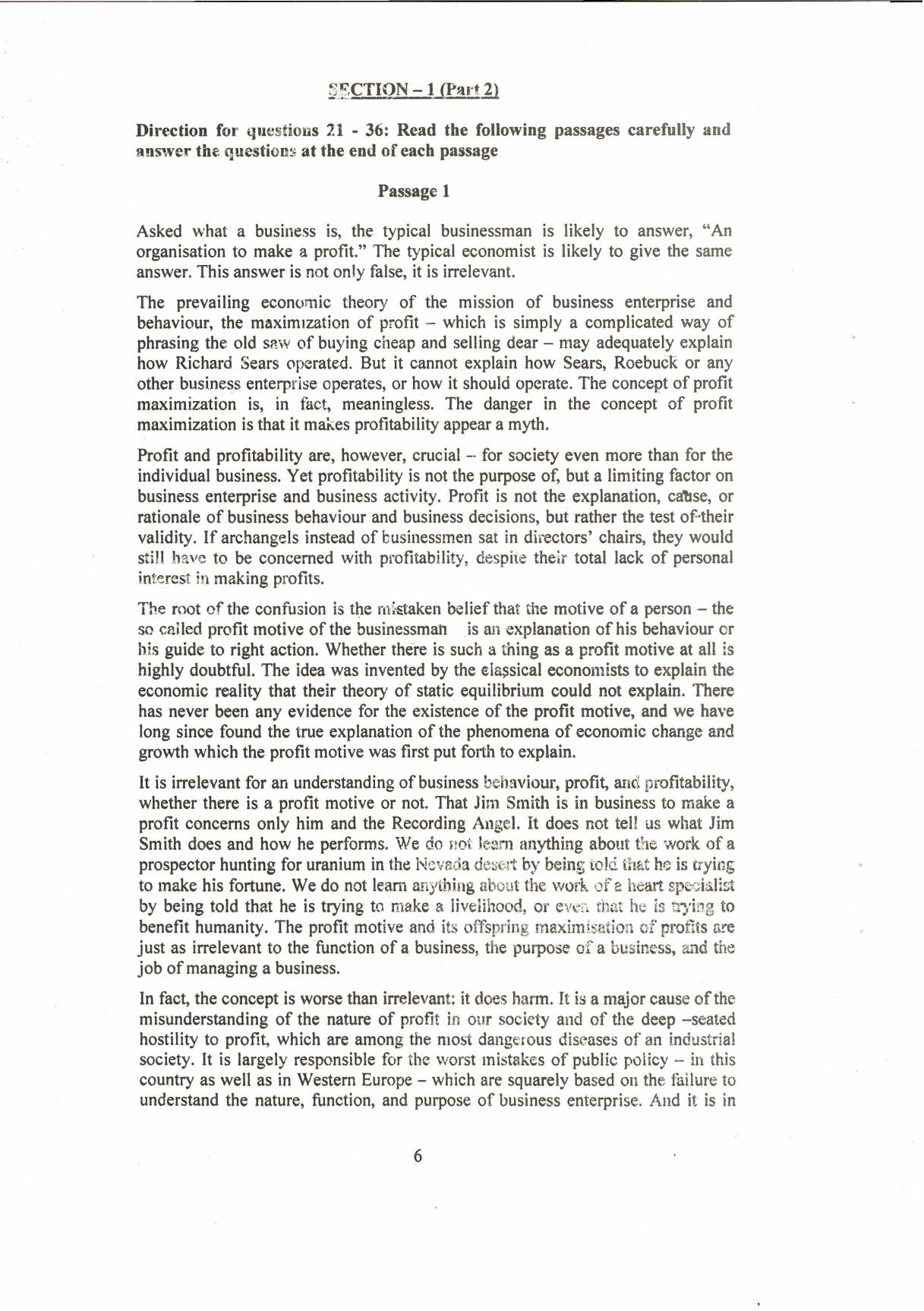 IIFT 2013 Question Paper - Page 8