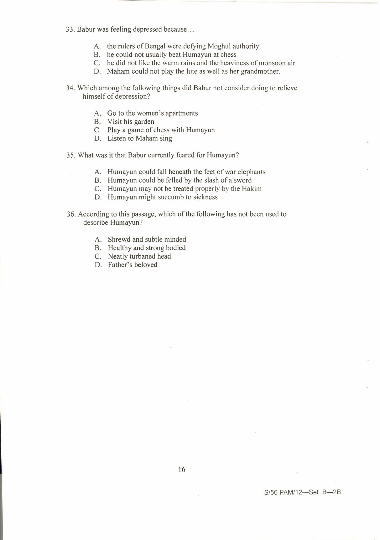 IIFT 2013 Question Paper - Page 18