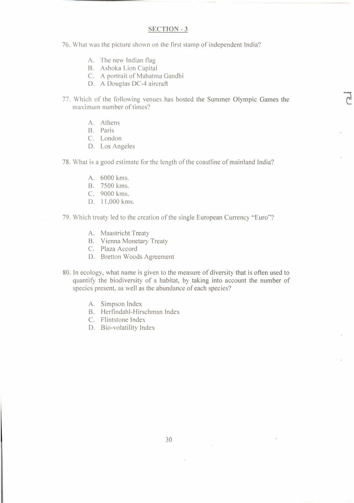 IIFT 2013 Question Paper - Page 32