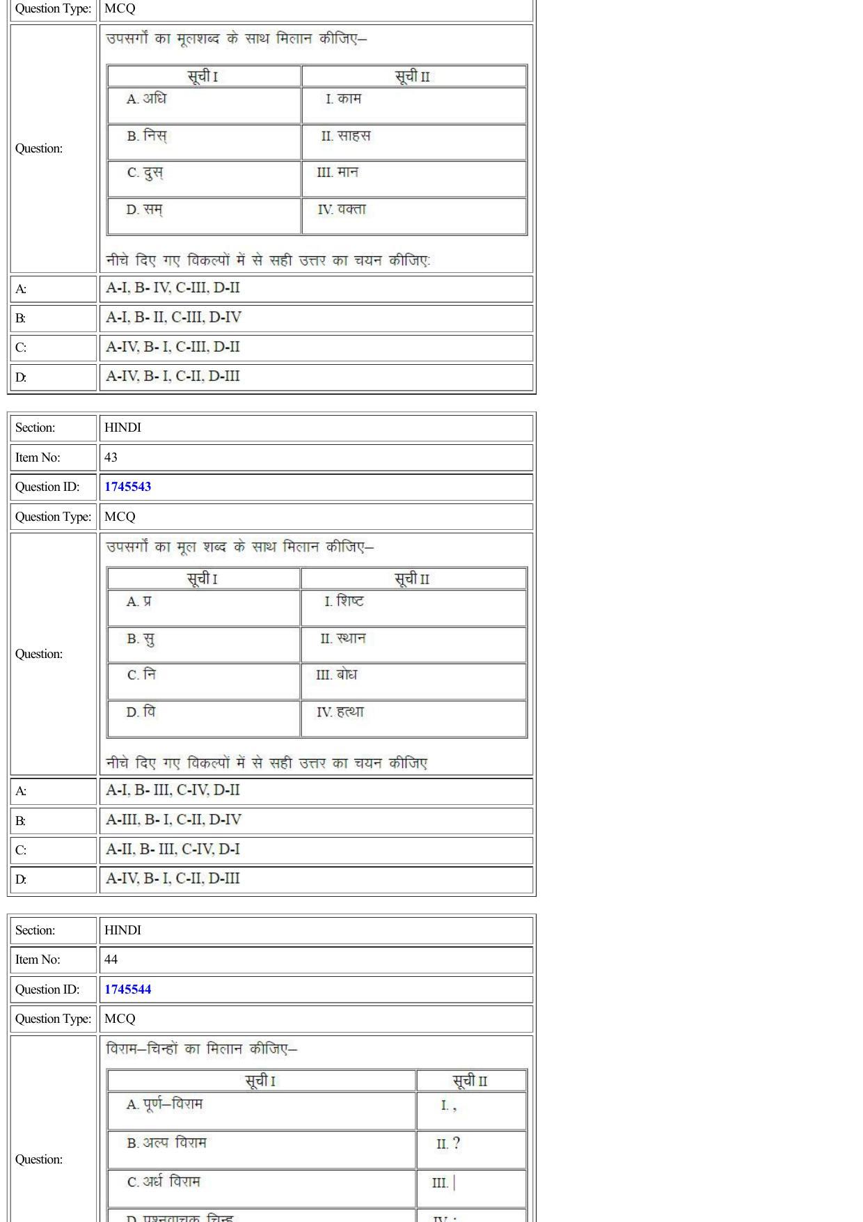 CUET 2022 Question Paper of Hindi - Page 24