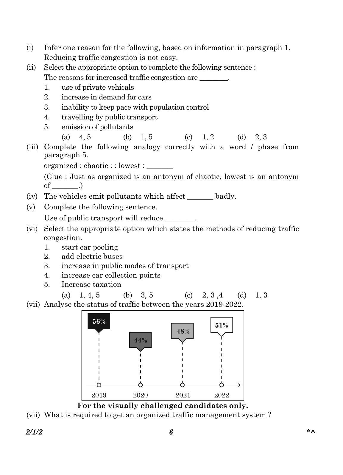 CBSE Class 10 2-1-2_English Language And Literature 2023 Question Paper - Page 6