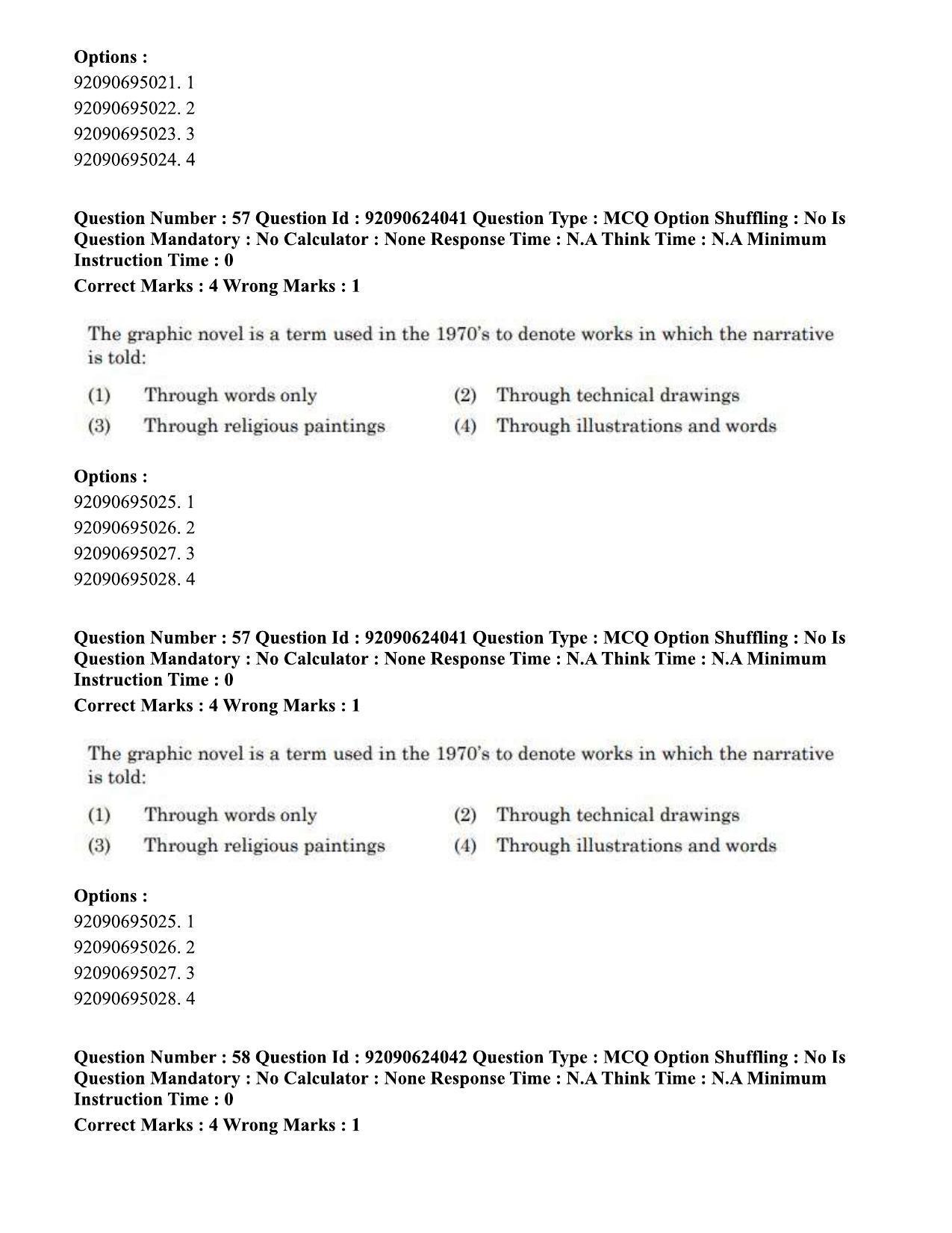 CUET PG 2023: LAQP01 – English (Eng) - Shift 3 (24-06-2
