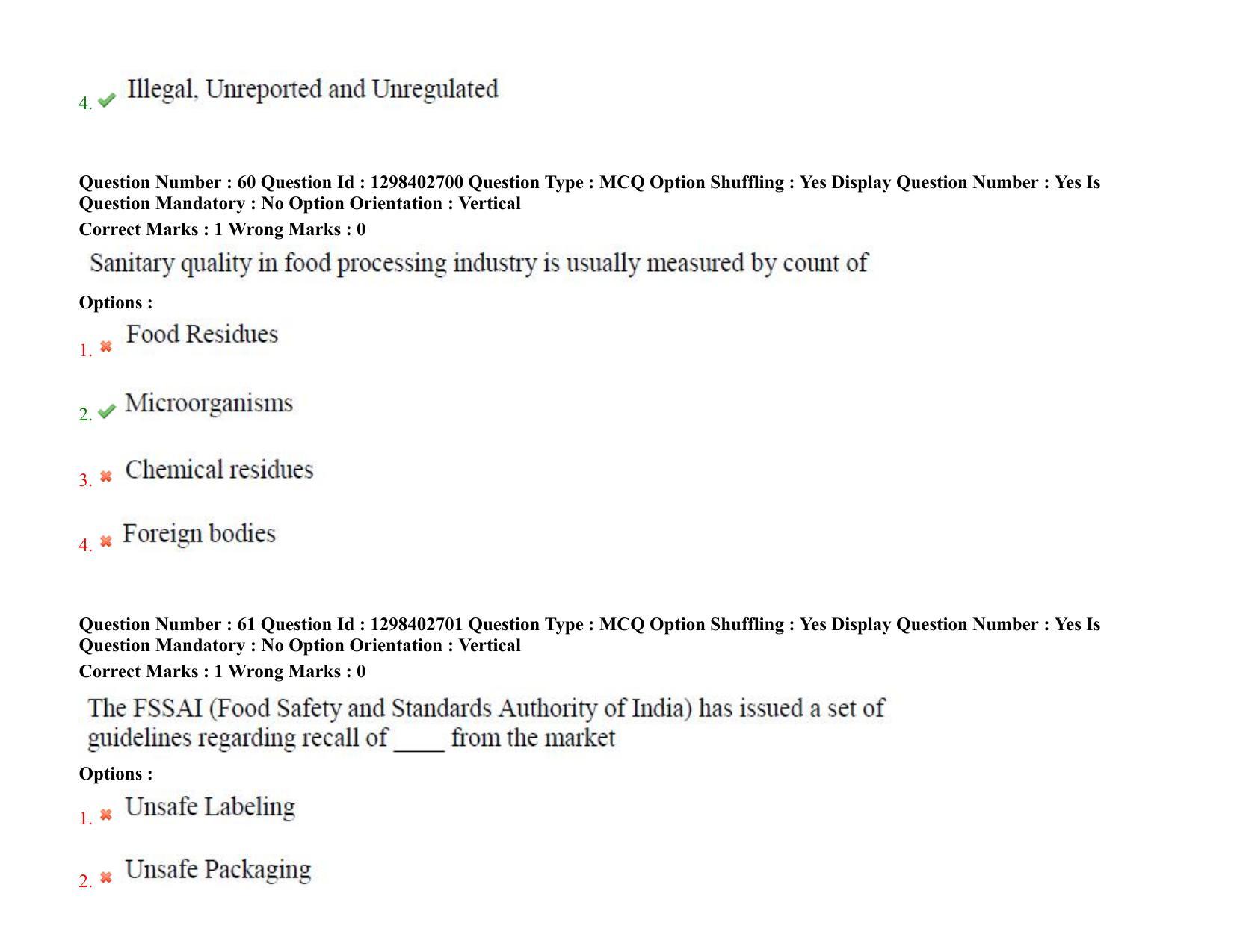 TS PGECET 2021: (FT) Food Technology Question Papers - Page 35