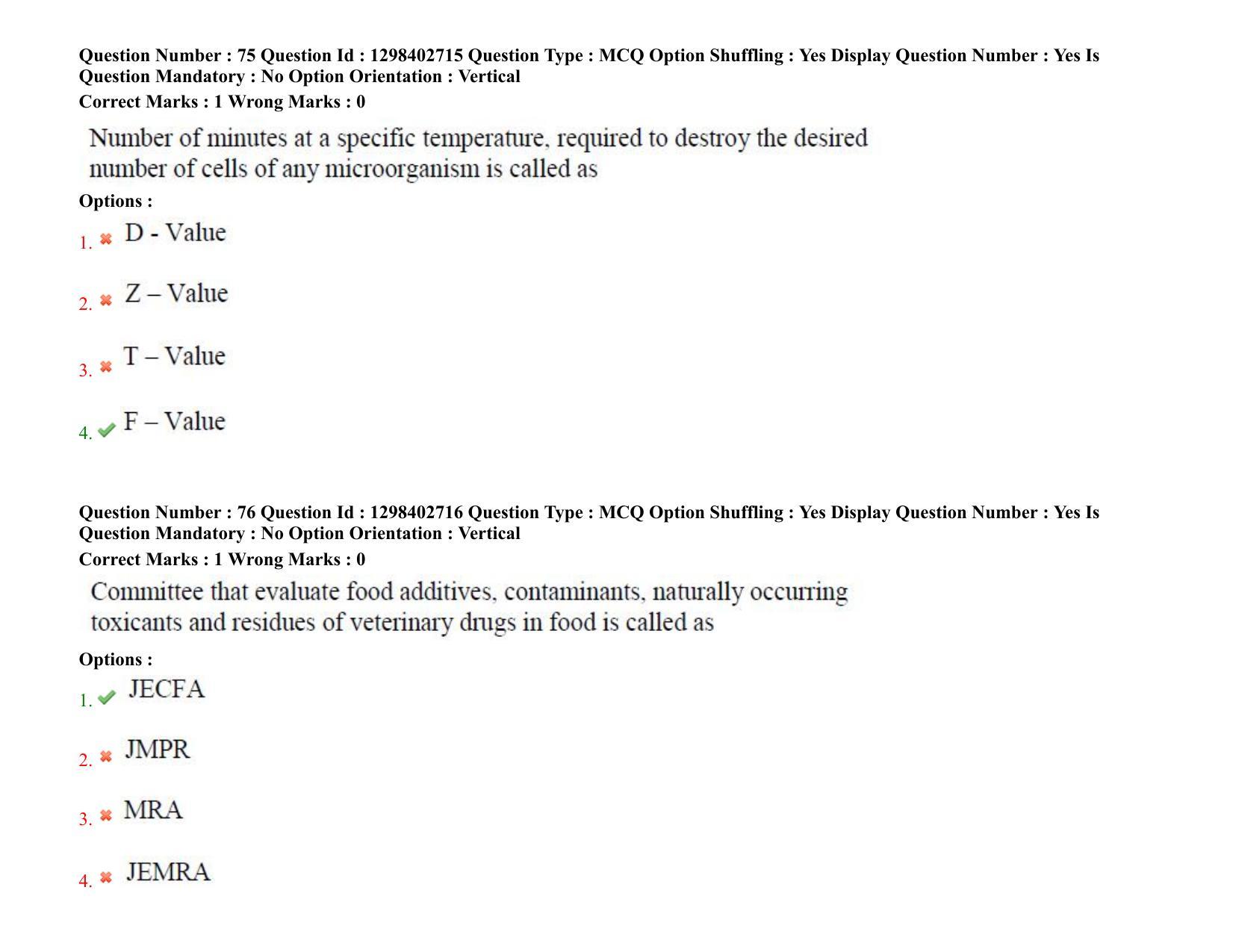 TS PGECET 2021: (FT) Food Technology Question Papers - Page 43