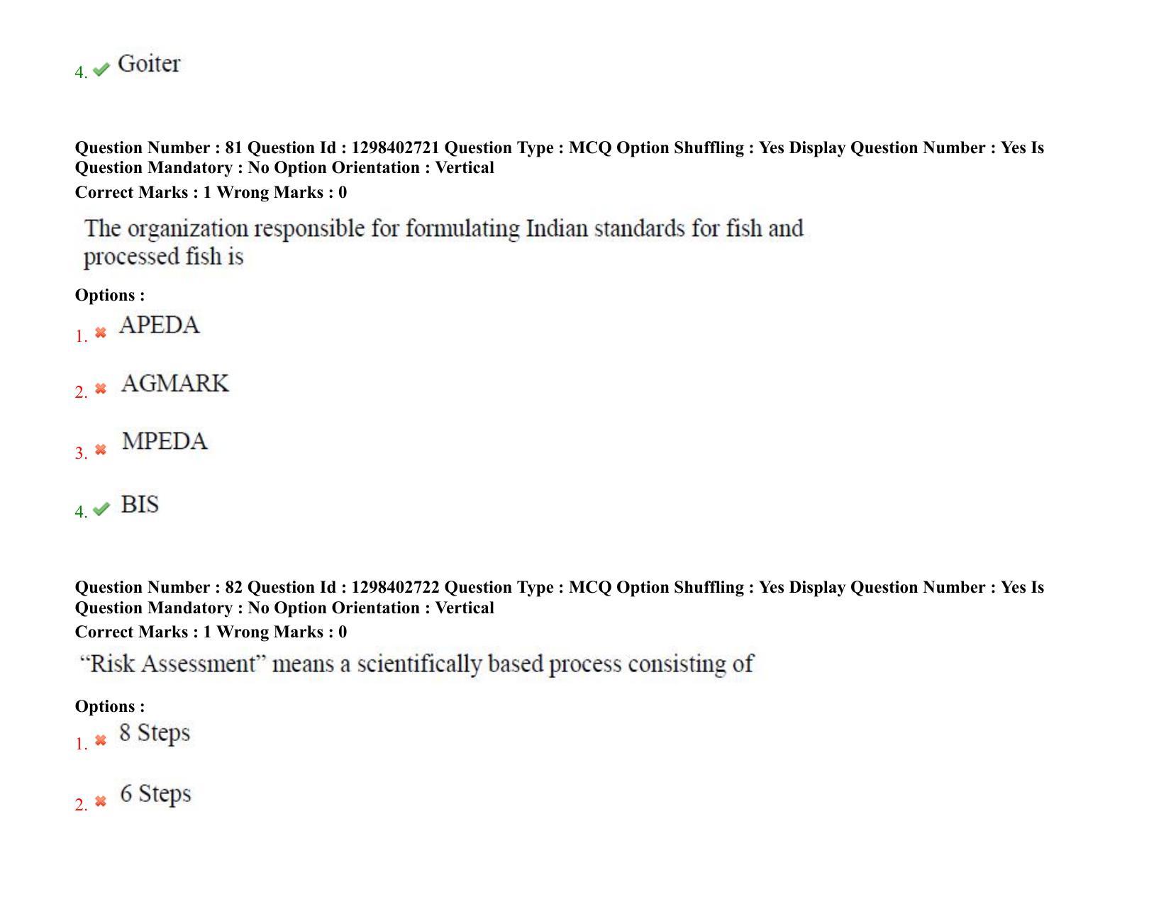 TS PGECET 2021: (FT) Food Technology Question Papers - Page 46