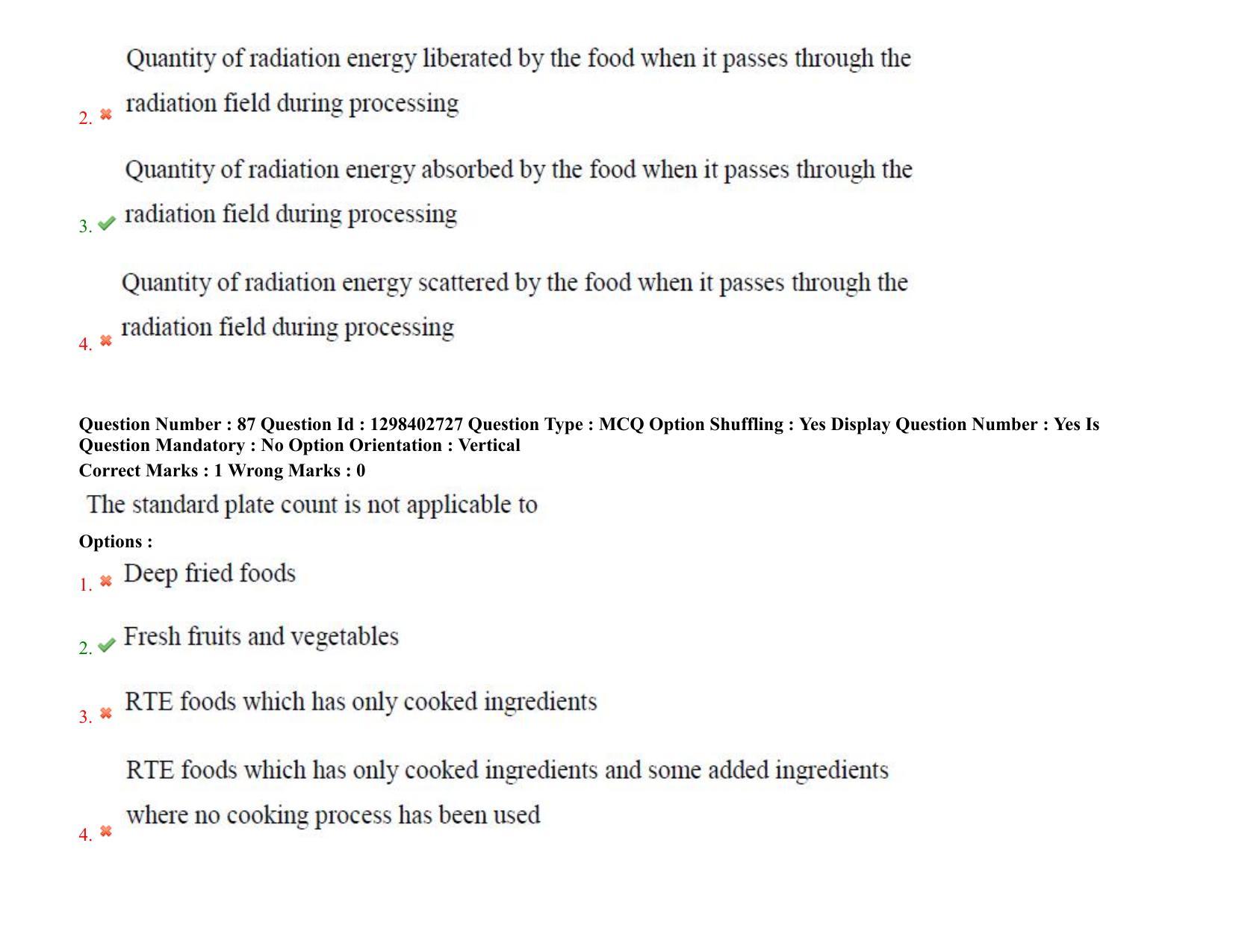 TS PGECET 2021: (FT) Food Technology Question Papers - Page 49