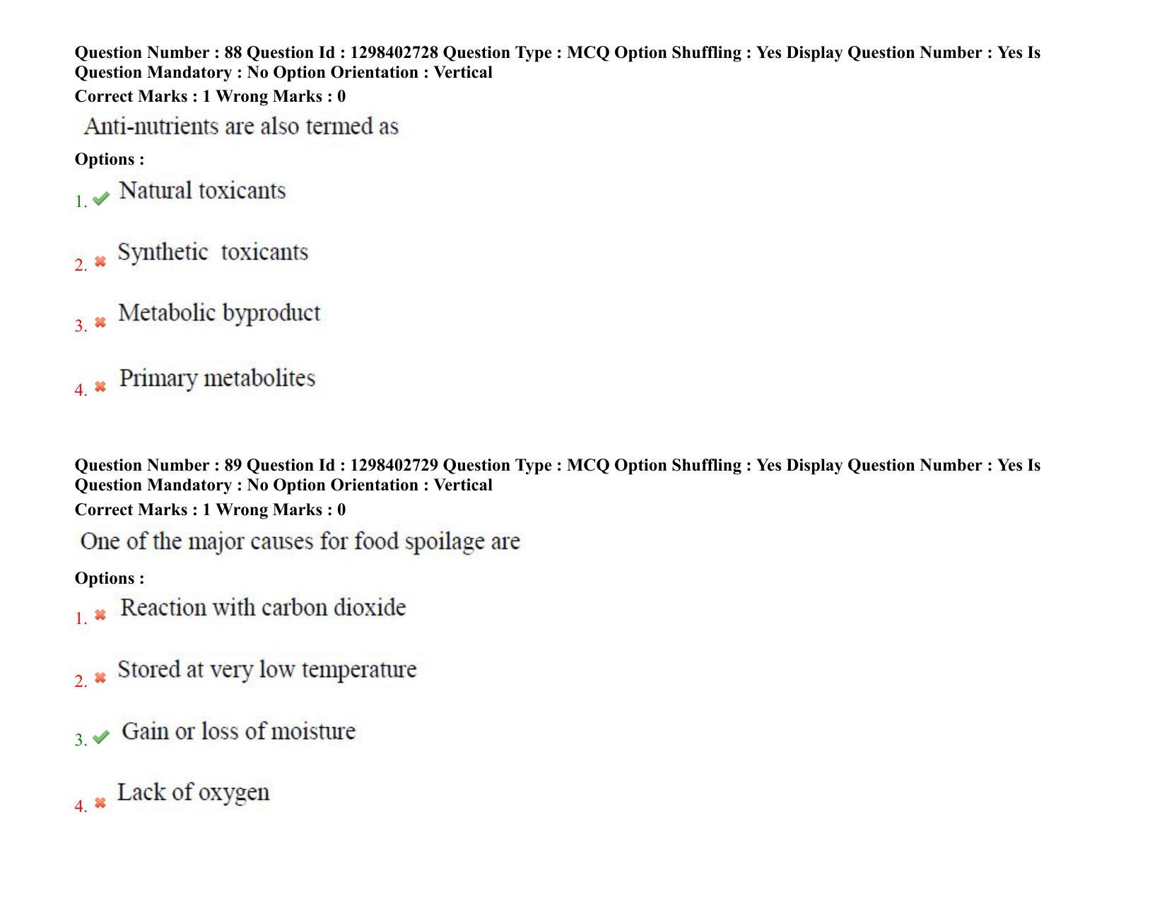TS PGECET 2021: (FT) Food Technology Question Papers - Page 50