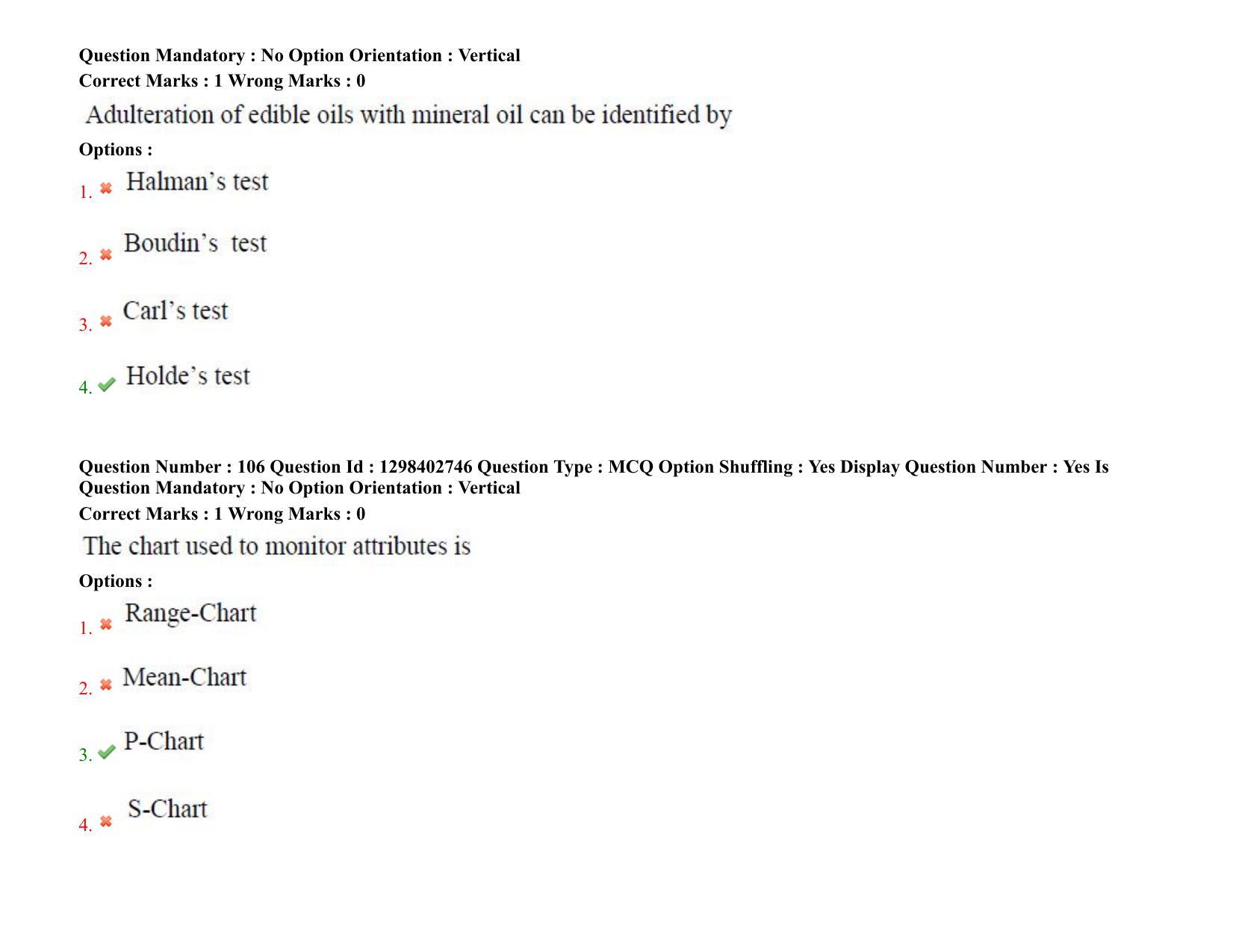 TS PGECET 2021: (FT) Food Technology Question Papers - Page 59