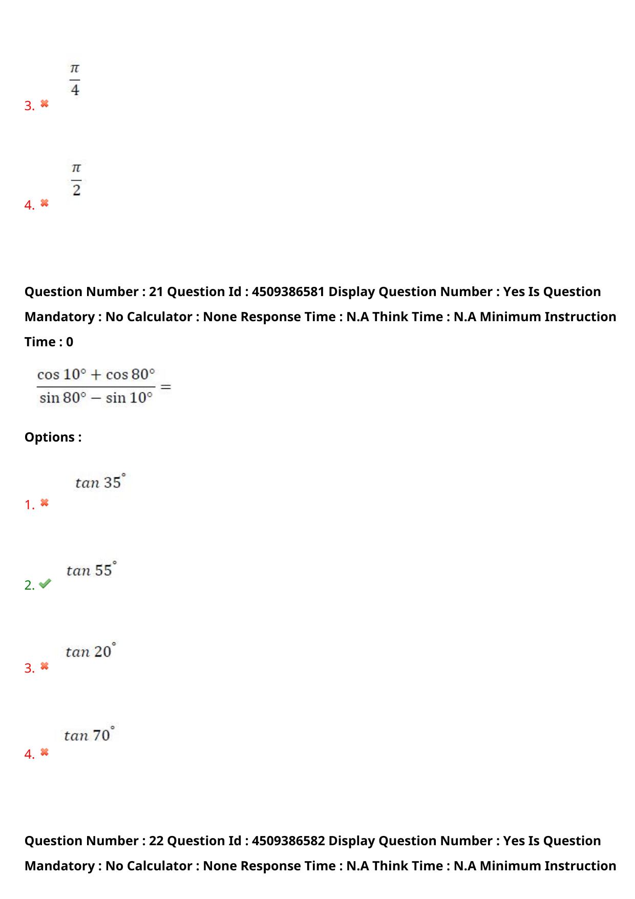 AP EAPCET 2024 - 20 May 2024 Forenoon - Master Engineering Question Paper With Preliminary Keys - Page 18