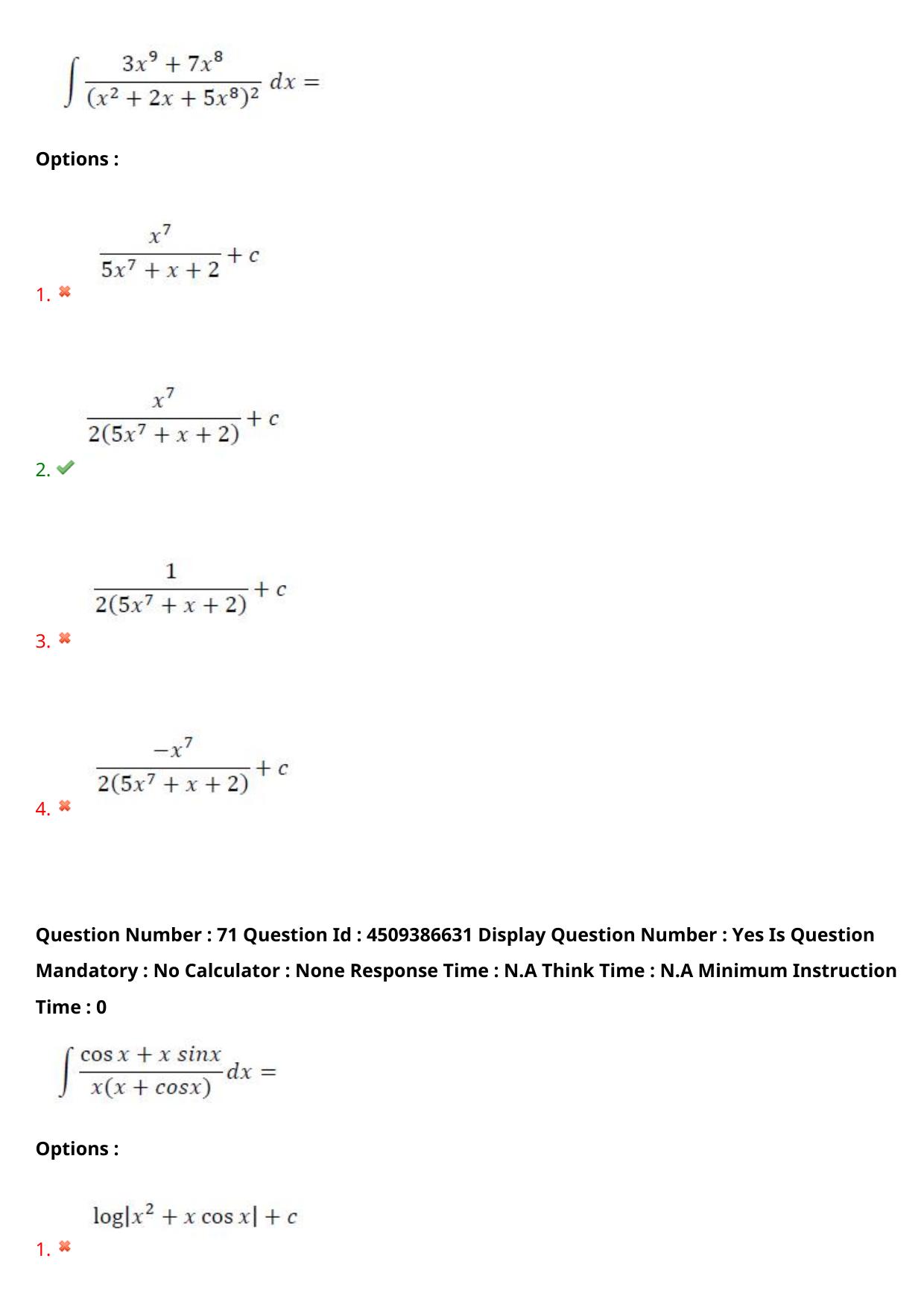 AP EAPCET 2024 - 20 May 2024 Forenoon - Master Engineering Question Paper With Preliminary Keys - Page 59