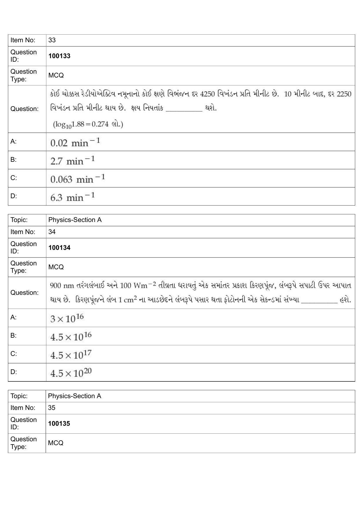 JEE Mains 2022: BTech Gujarati (Shift 1) 26-07-2022 Question Paper - Page 14