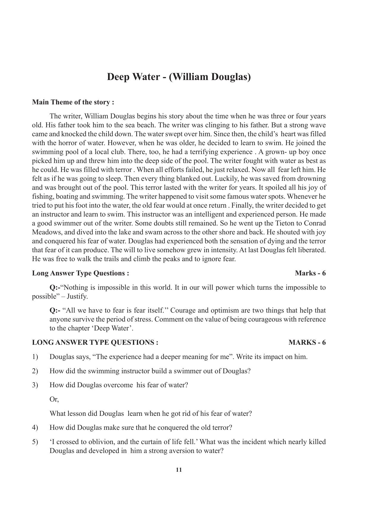 Tripura Board Class 12 English Workbooks - Page 11