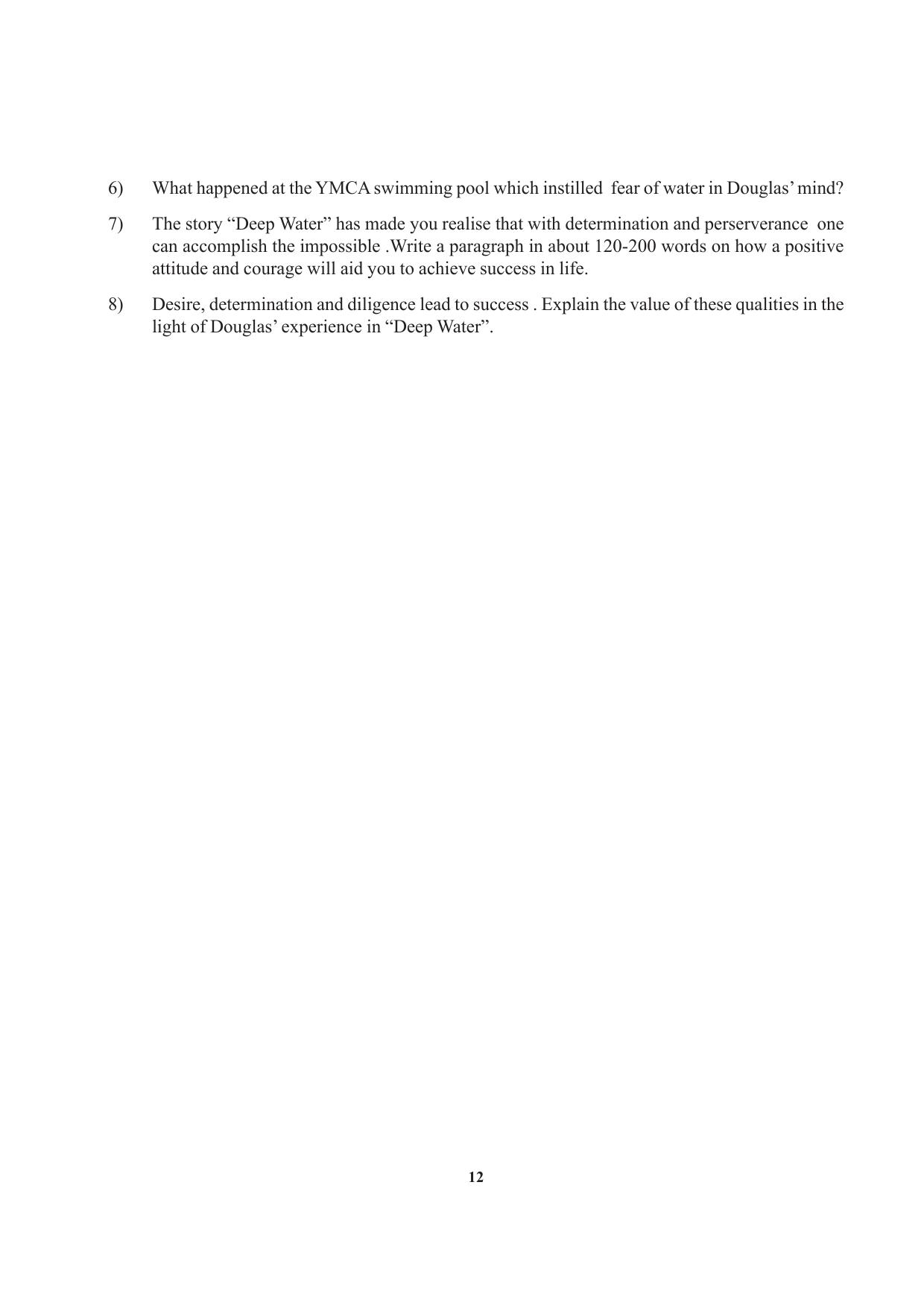 Tripura Board Class 12 English Workbooks - Page 12