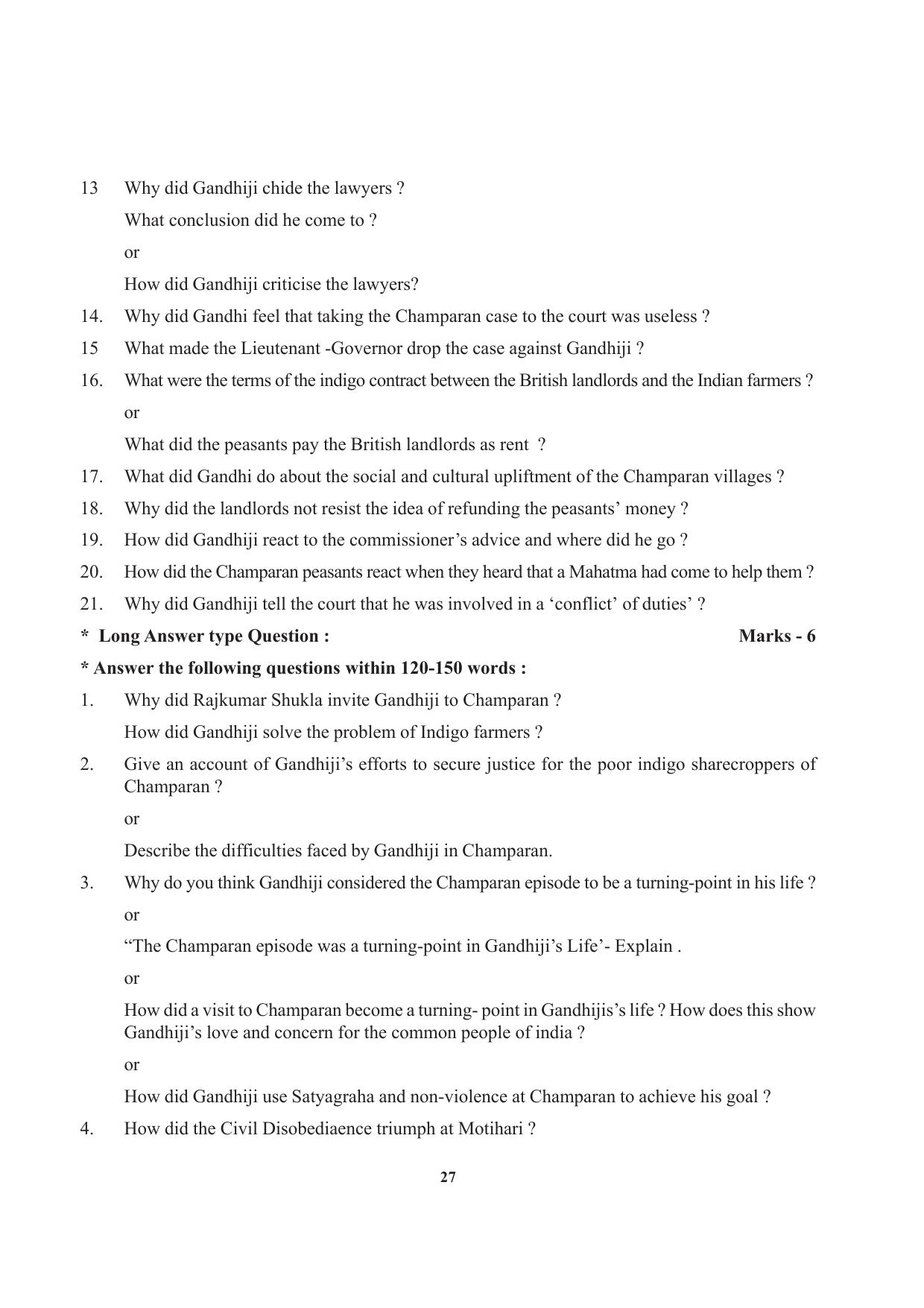 Tripura Board Class 12 English Workbooks - Page 27