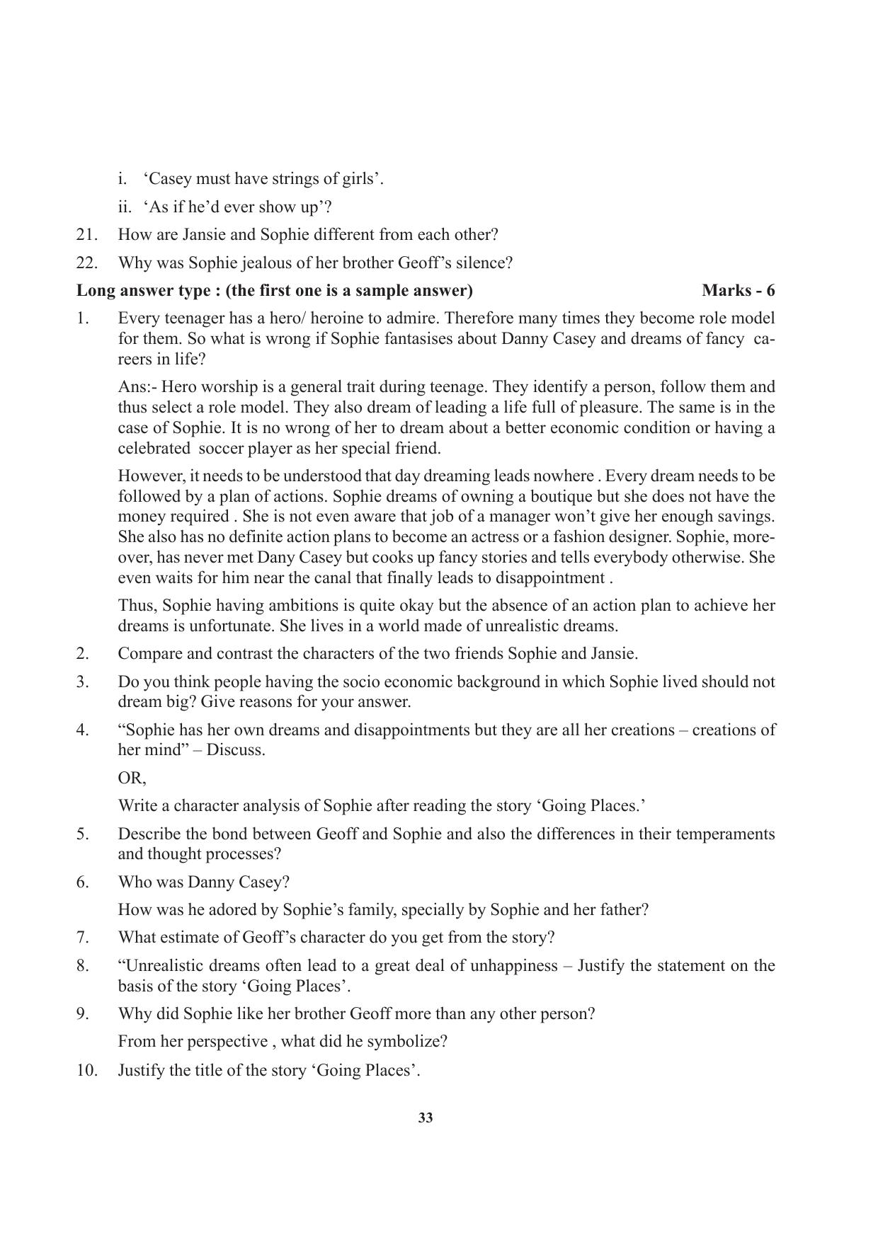 Tripura Board Class 12 English Workbooks - Page 33