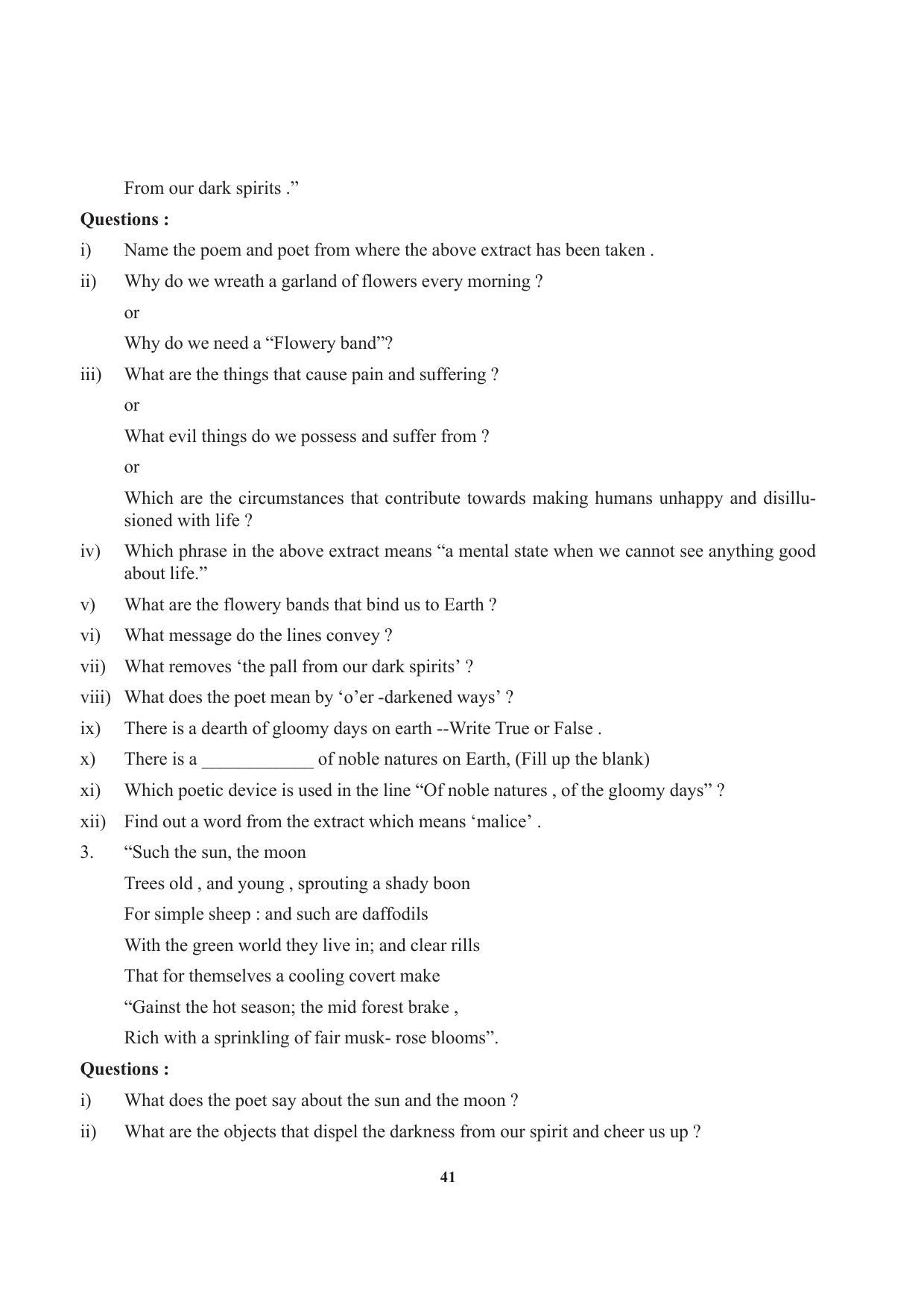 Tripura Board Class 12 English Workbooks - Page 41