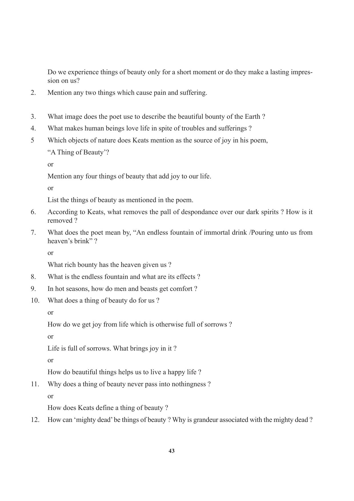 Tripura Board Class 12 English Workbooks - Page 43
