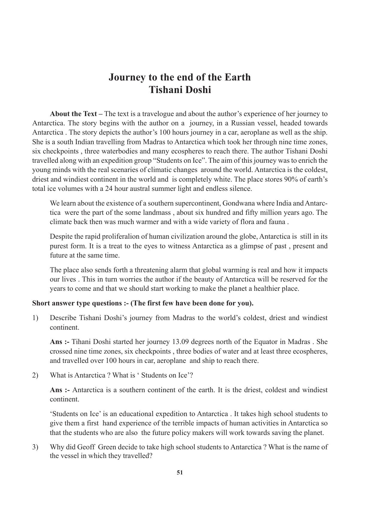 Tripura Board Class 12 English Workbooks - Page 51