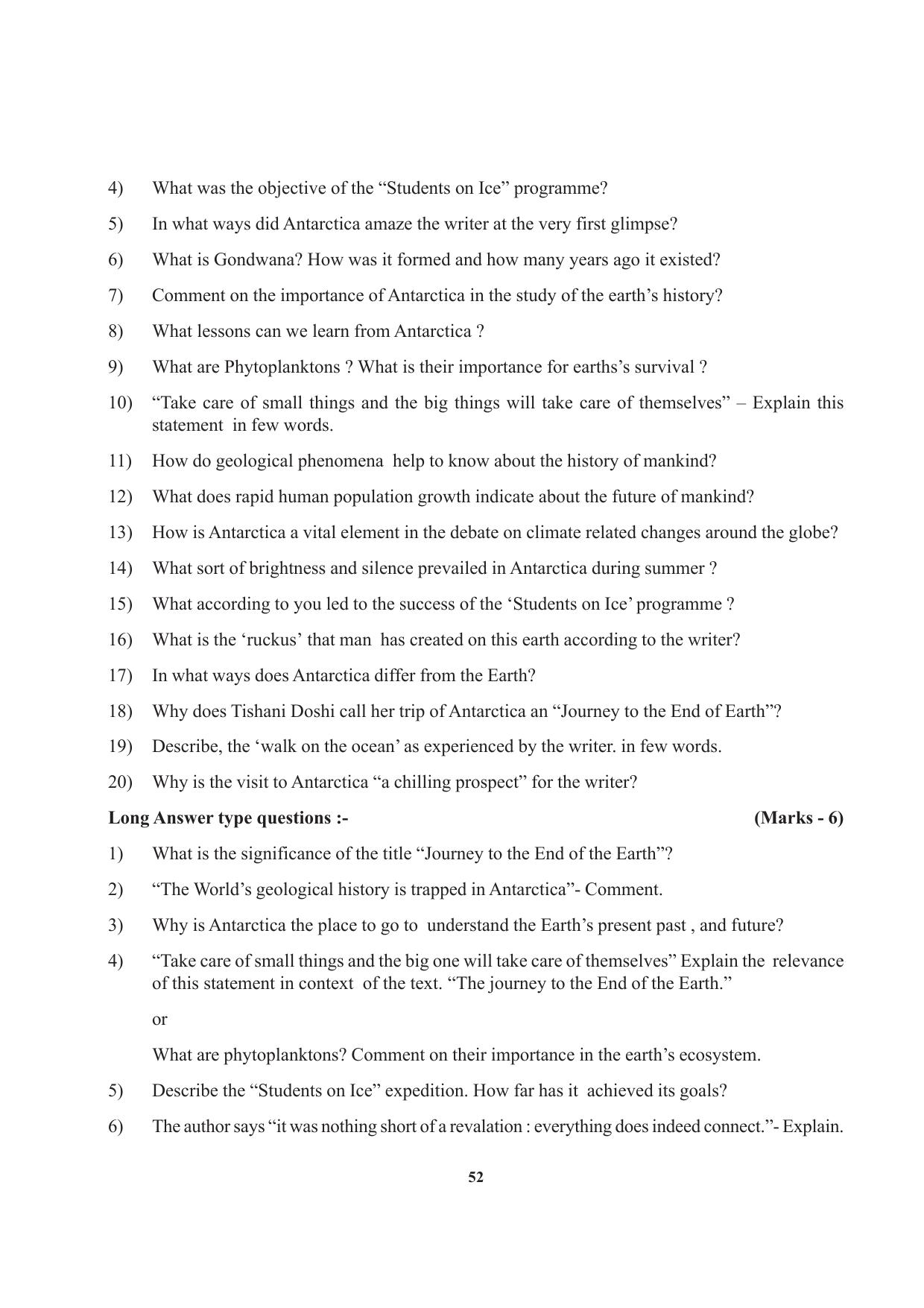 Tripura Board Class 12 English Workbooks - Page 52
