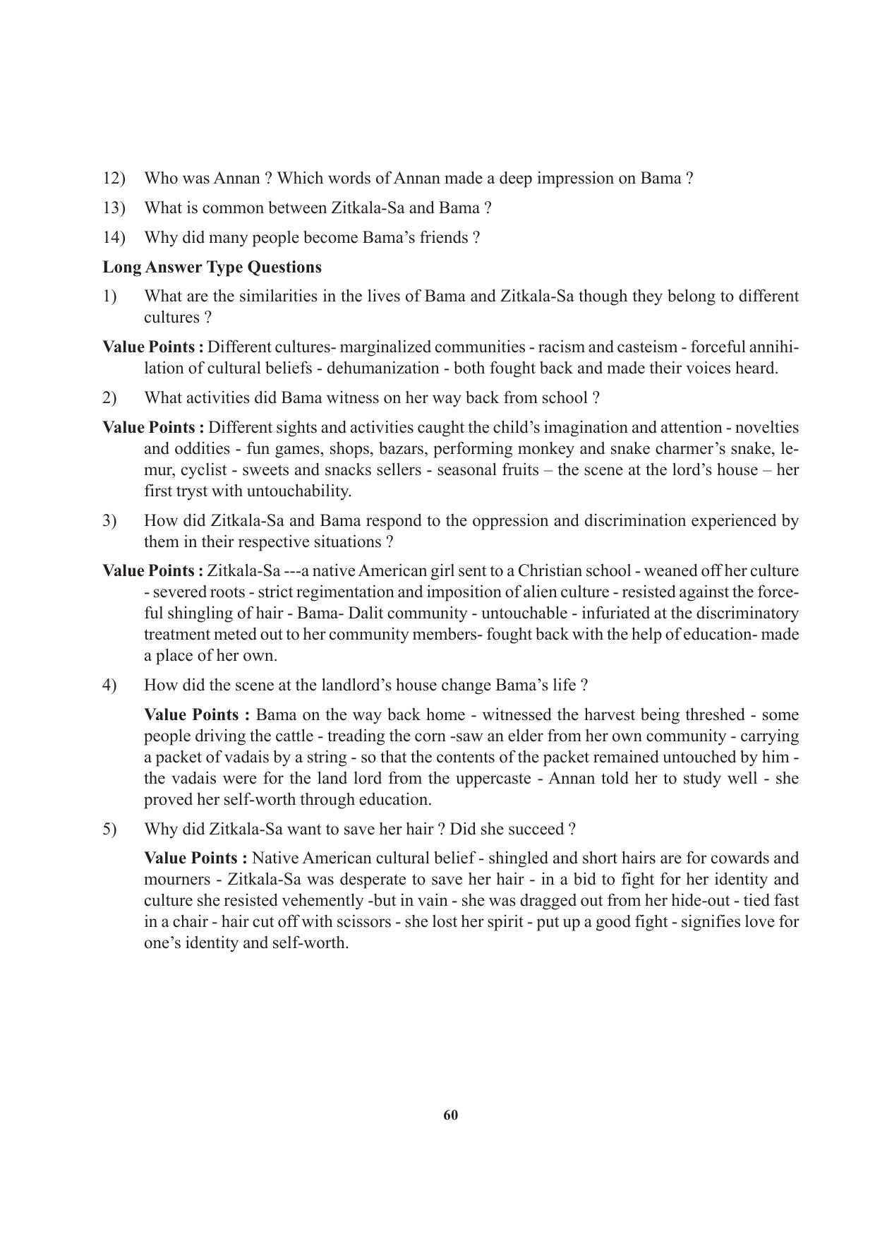 Tripura Board Class 12 English Workbooks - Page 60