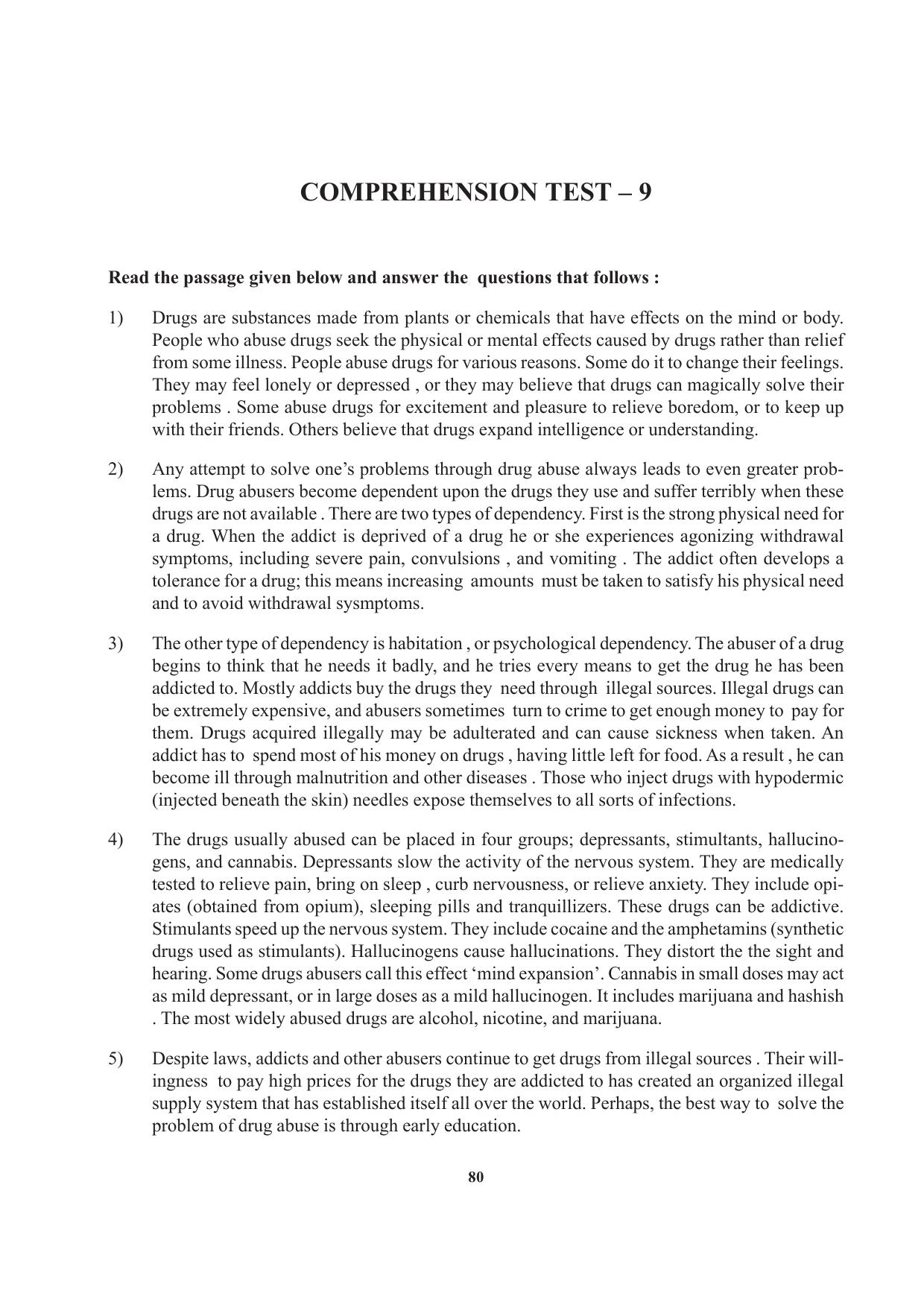 Tripura Board Class 12 English Workbooks - Page 80