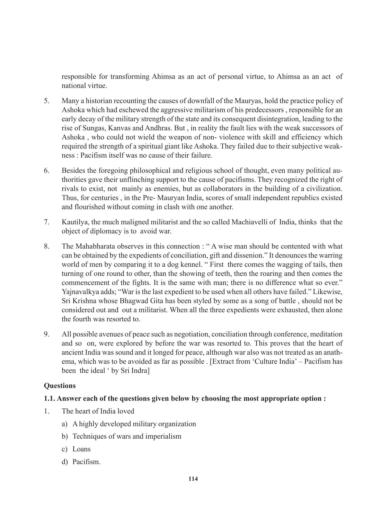 Tripura Board Class 12 English Workbooks - Page 114