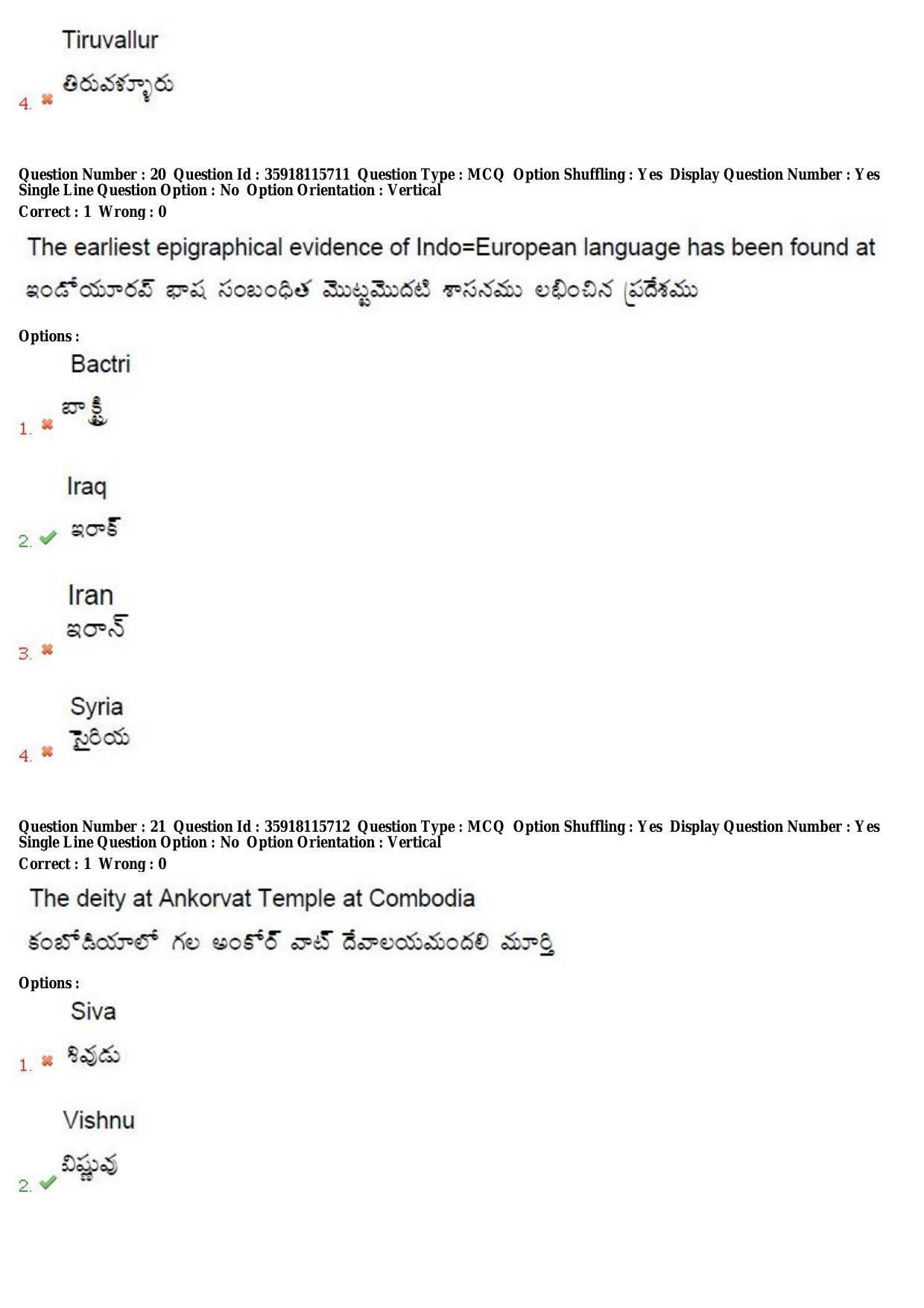 TS CPGET 2018 M.A. Ancient Indian History Culture and Archaeology (AIHCA) (Shift 2) Question Paper with Answer Key - Page 11