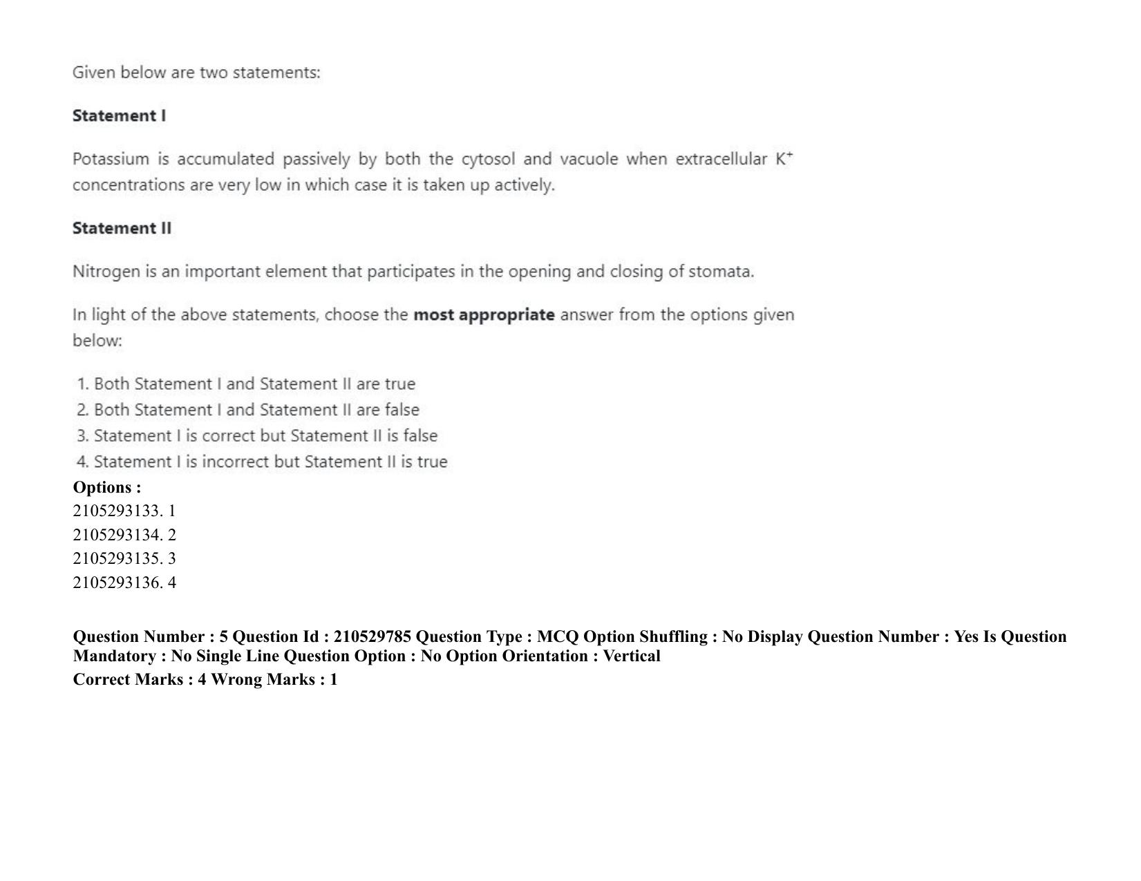 ICAR AIEEA PG 2020 AGRONOMY Question Paper - Page 5