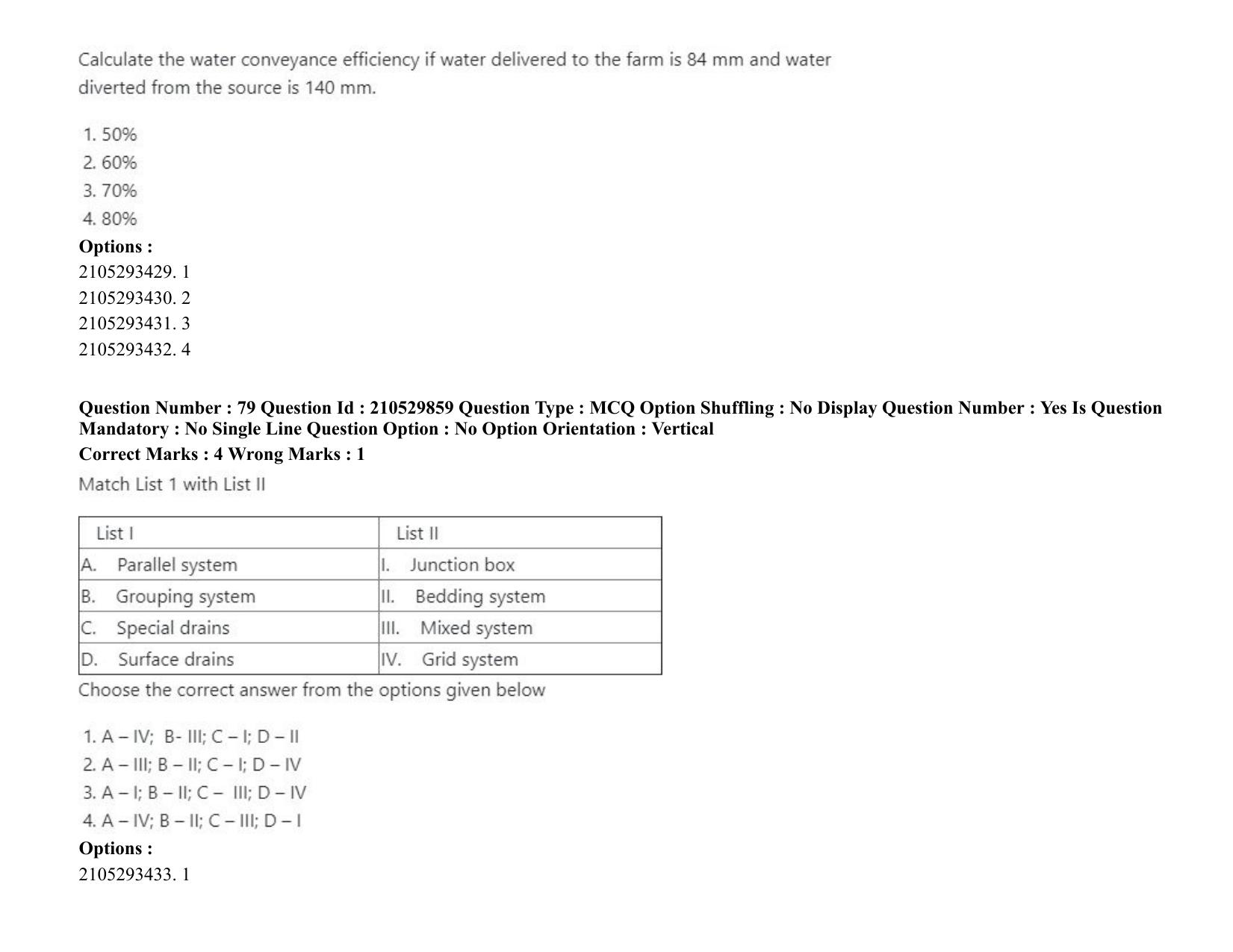 ICAR AIEEA PG 2020 AGRONOMY Question Paper - Page 52