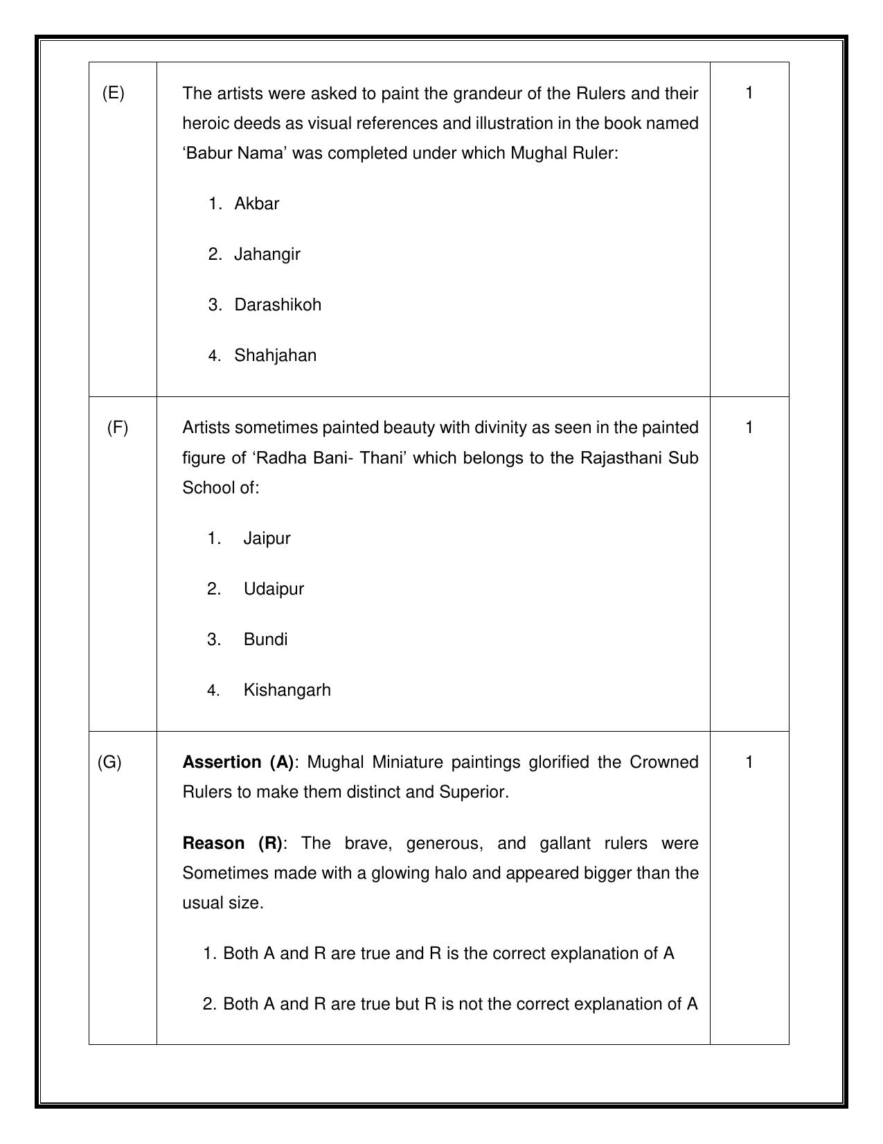 CBSE Class 12 Graphic Sample Question Paper 2024-25 - Page 3