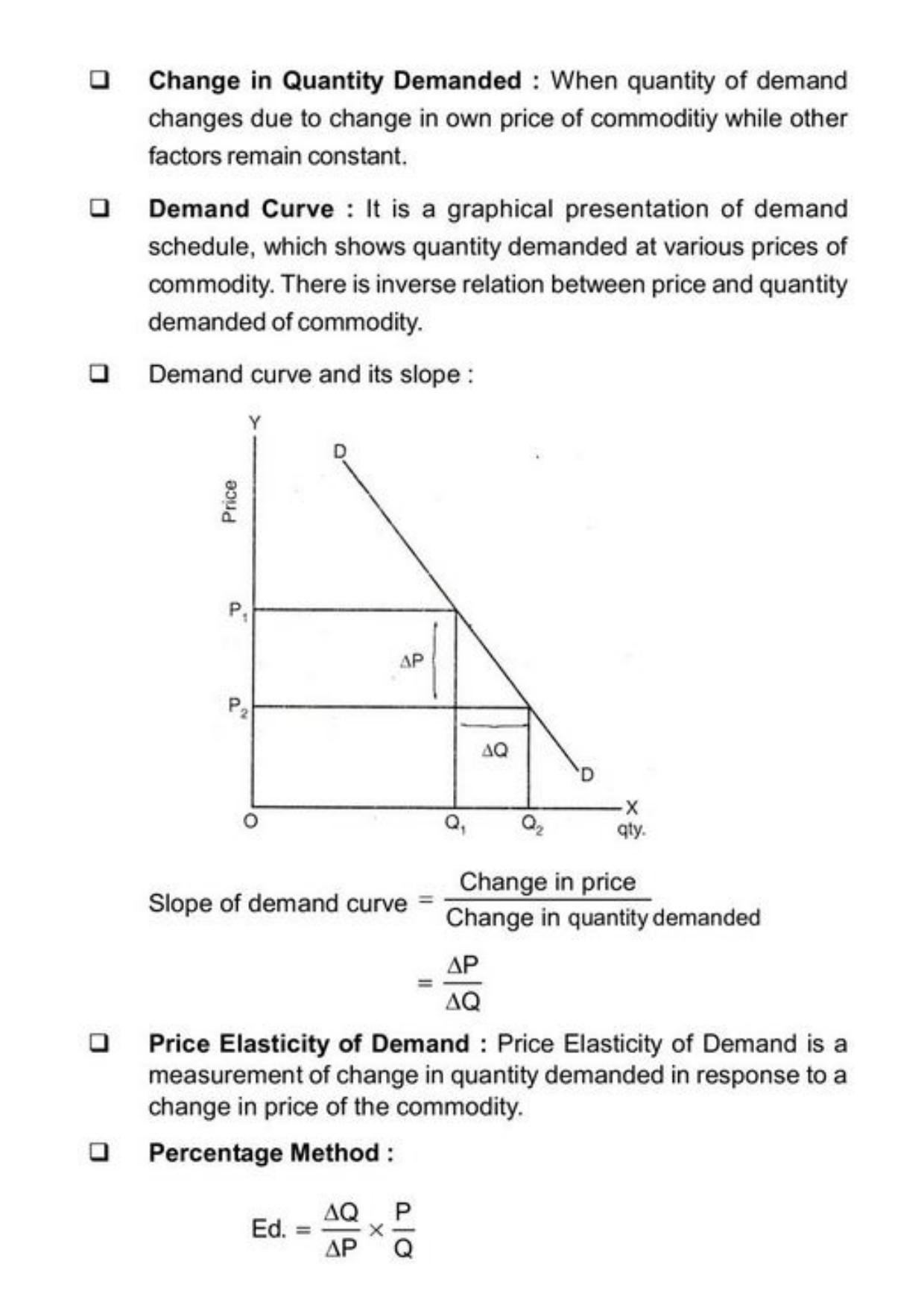 Class 11 Notes, Question & Practice Paper - Economics (Topic 2(B) : Consumers Equilibrium and Demand) - Page 6