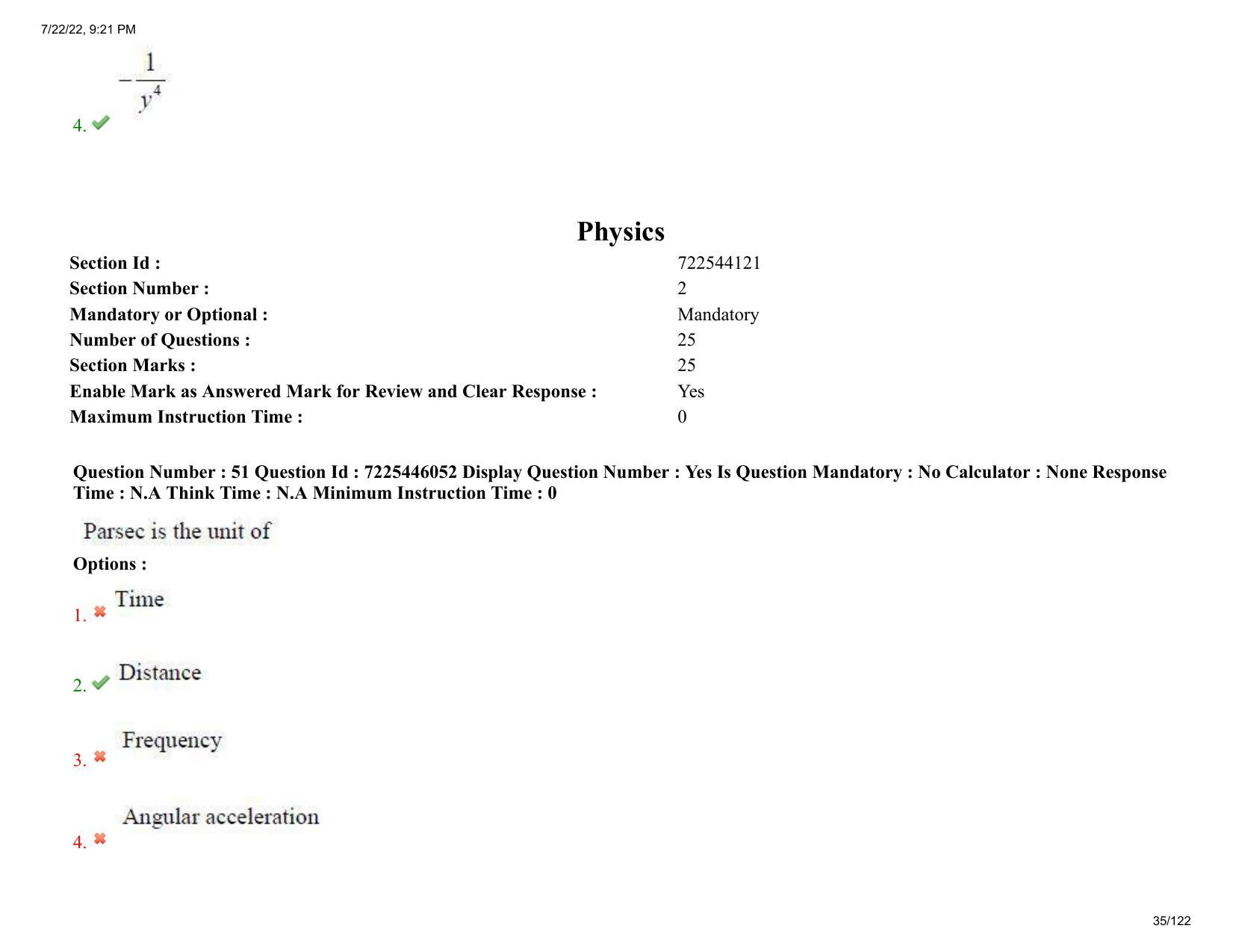 AP ECET 2022 - MINING ENGINEERING Question Paper With Preliminary Keys - Page 35