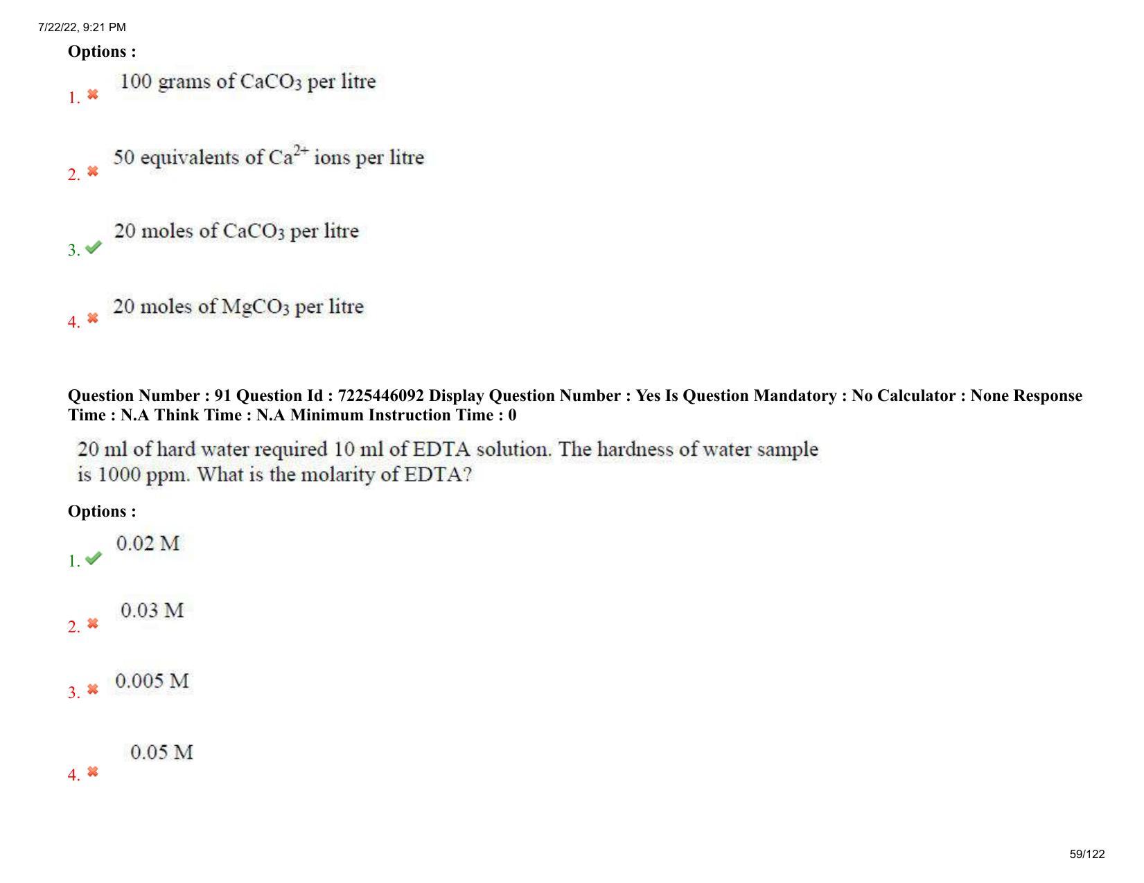AP ECET 2022 - MINING ENGINEERING Question Paper With Preliminary Keys - Page 59