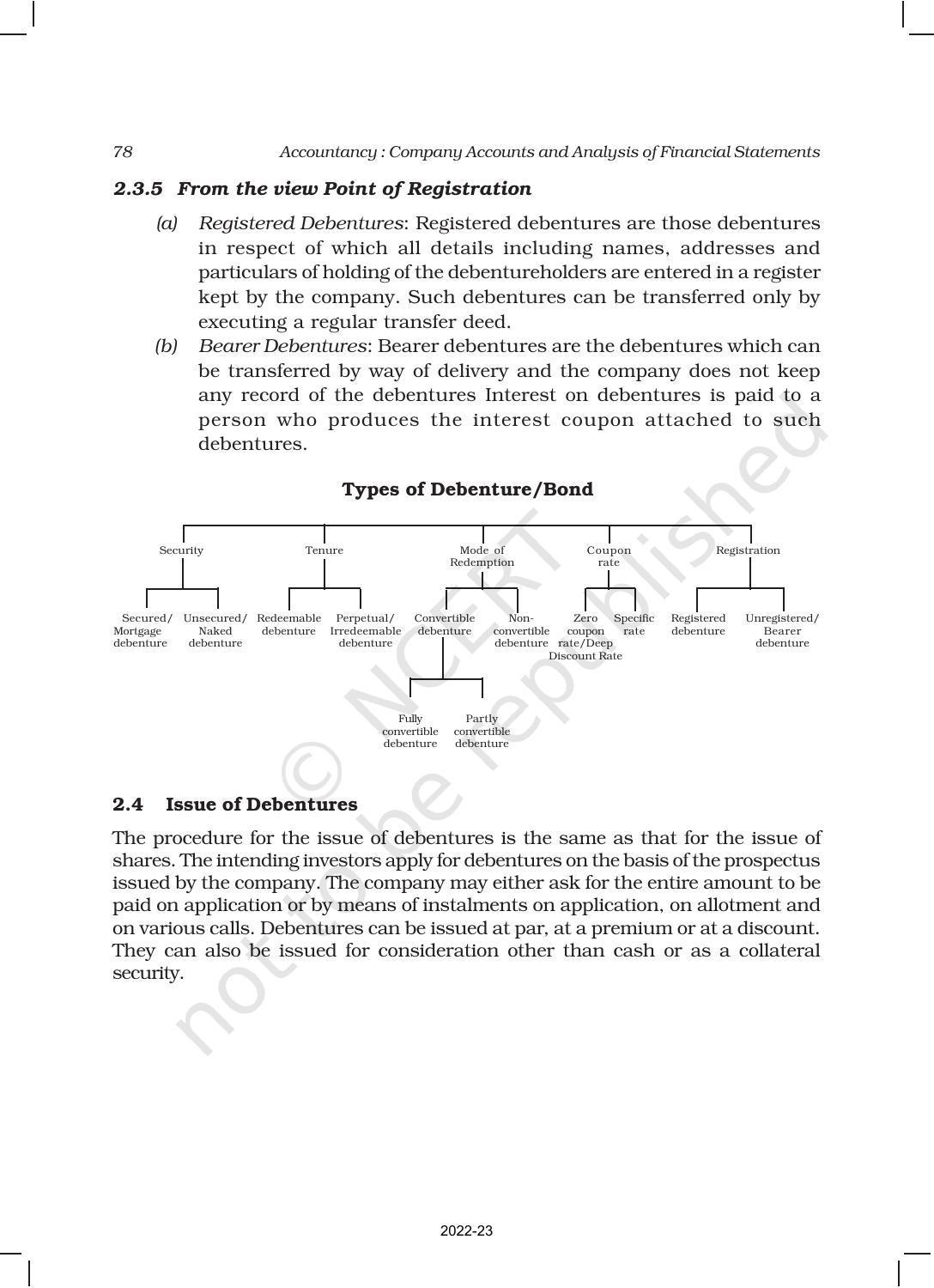 NCERT Book for Class 12 Accountancy Part II Chapter 1 Issue and Redemption of Debentures - Page 4