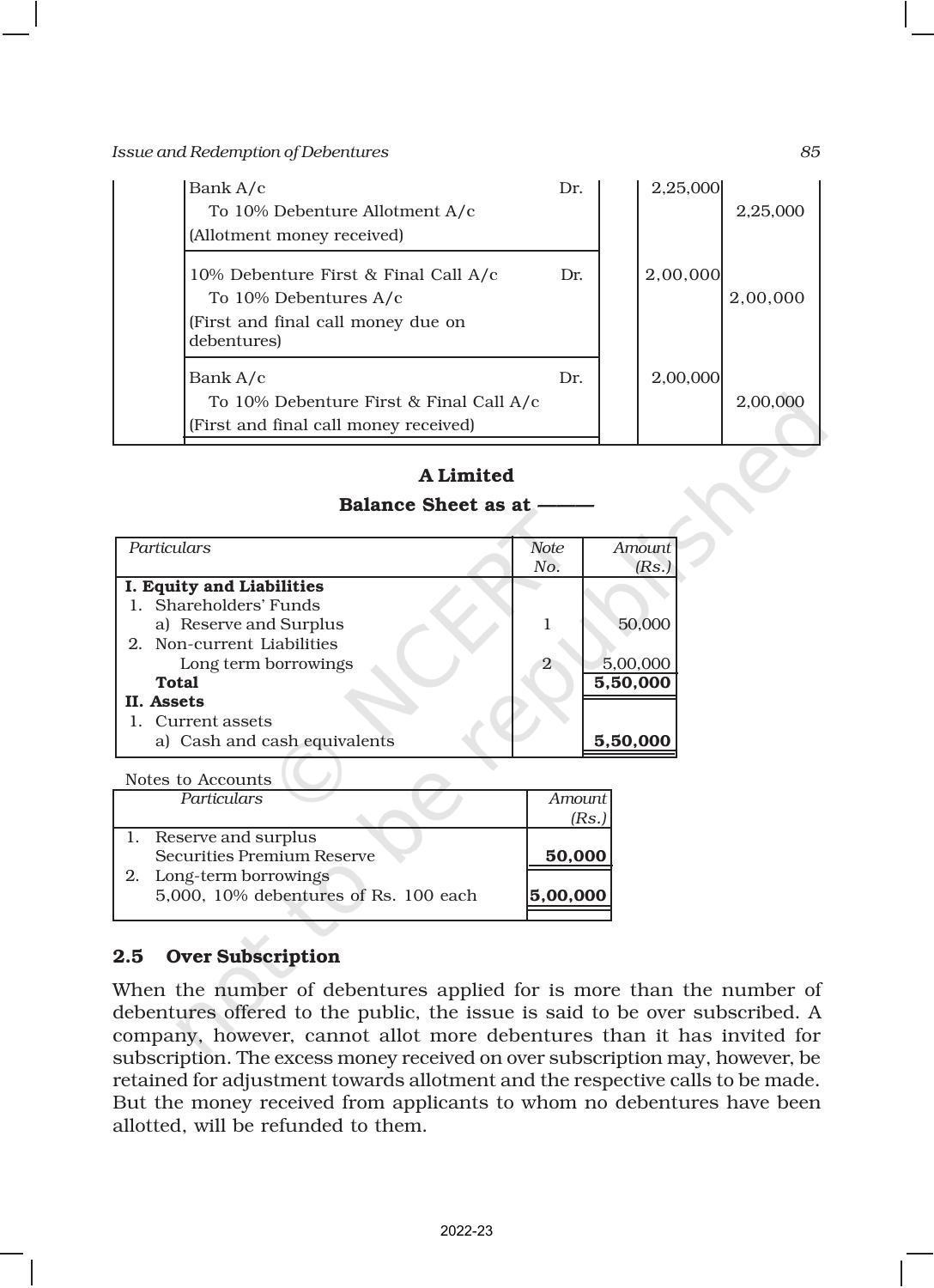 NCERT Book for Class 12 Accountancy Part II Chapter 1 Issue and Redemption of Debentures - Page 11