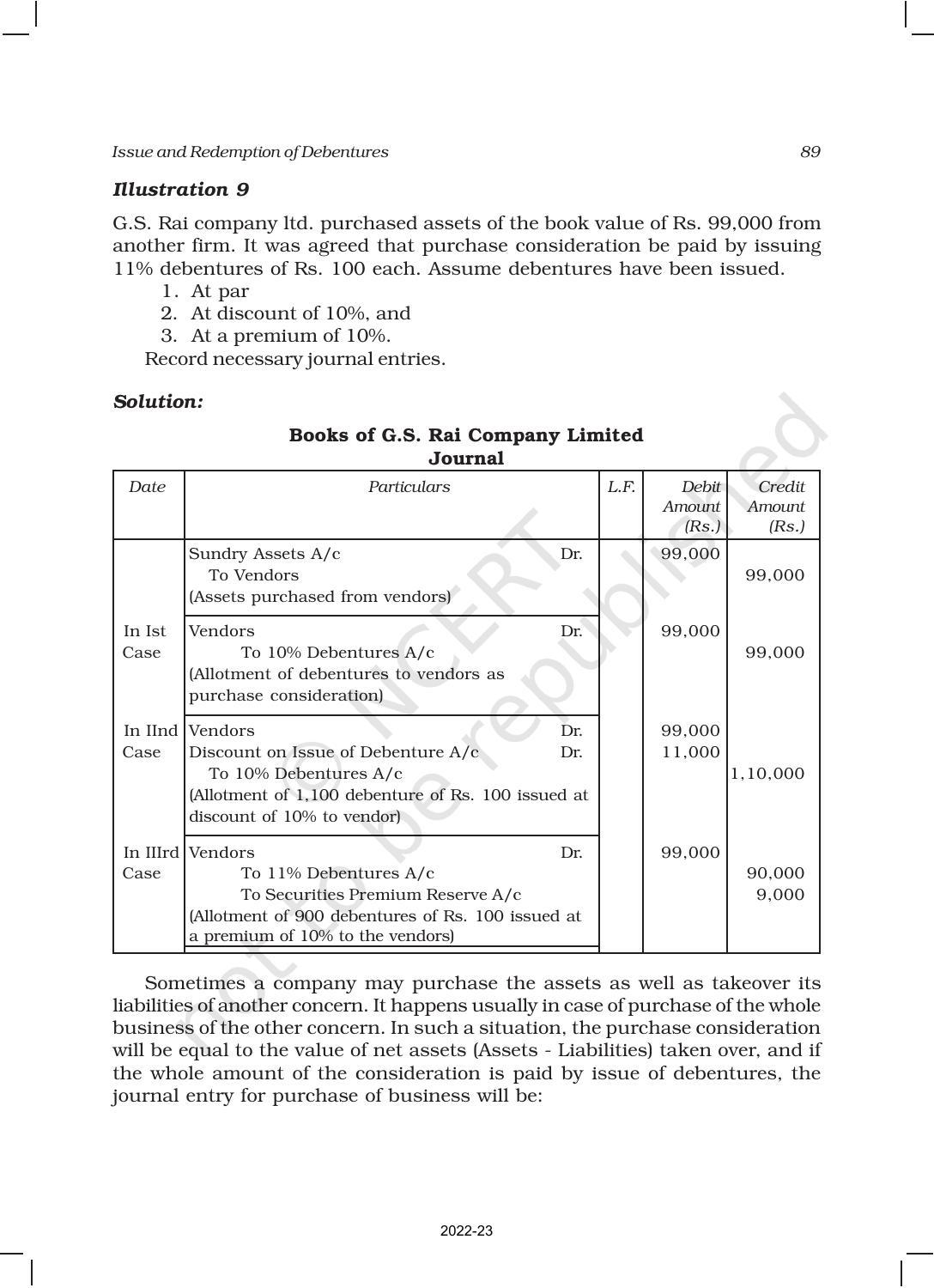 NCERT Book for Class 12 Accountancy Part II Chapter 1 Issue and Redemption of Debentures - Page 15