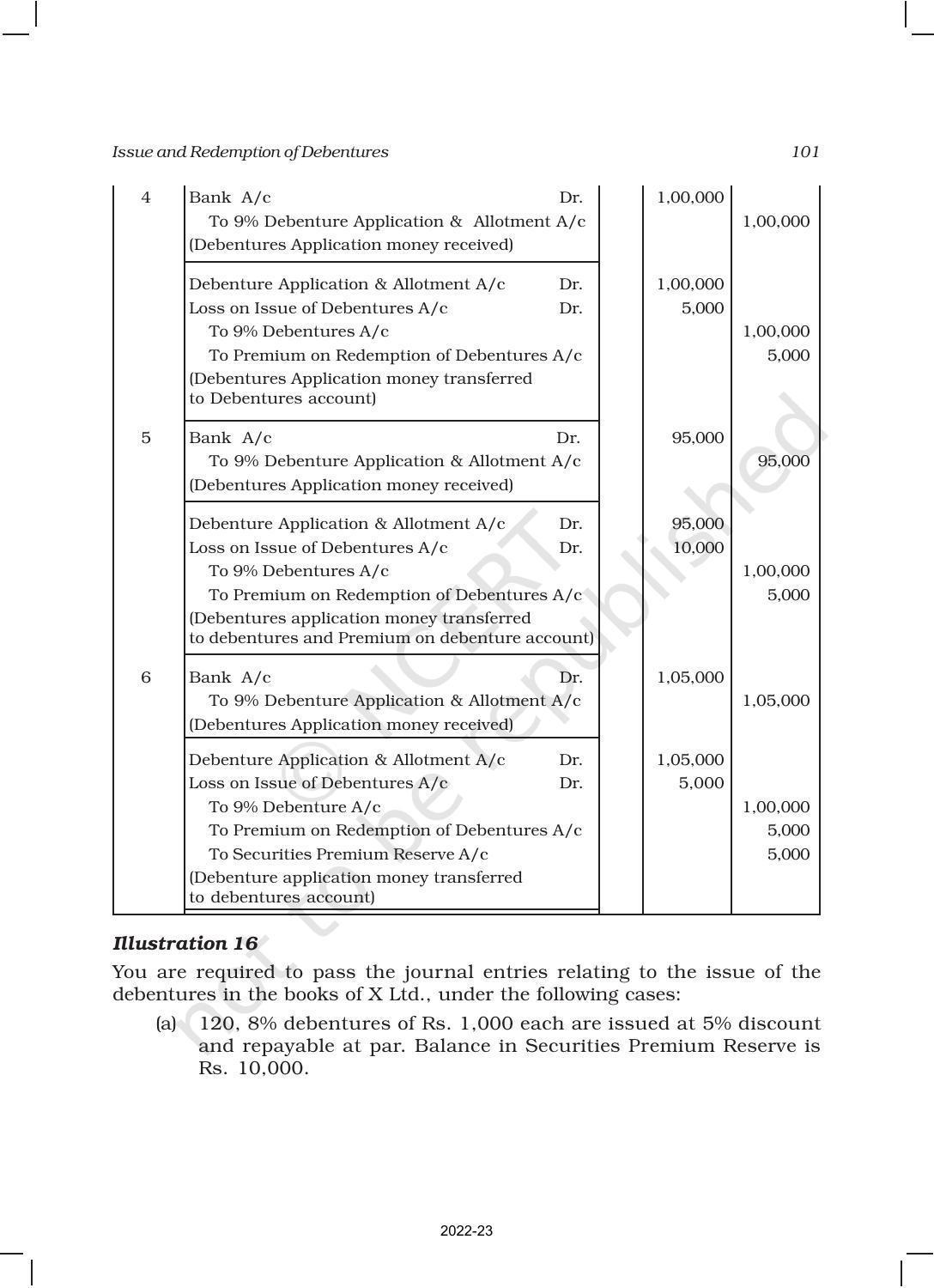 NCERT Book for Class 12 Accountancy Part II Chapter 1 Issue and Redemption of Debentures - Page 27