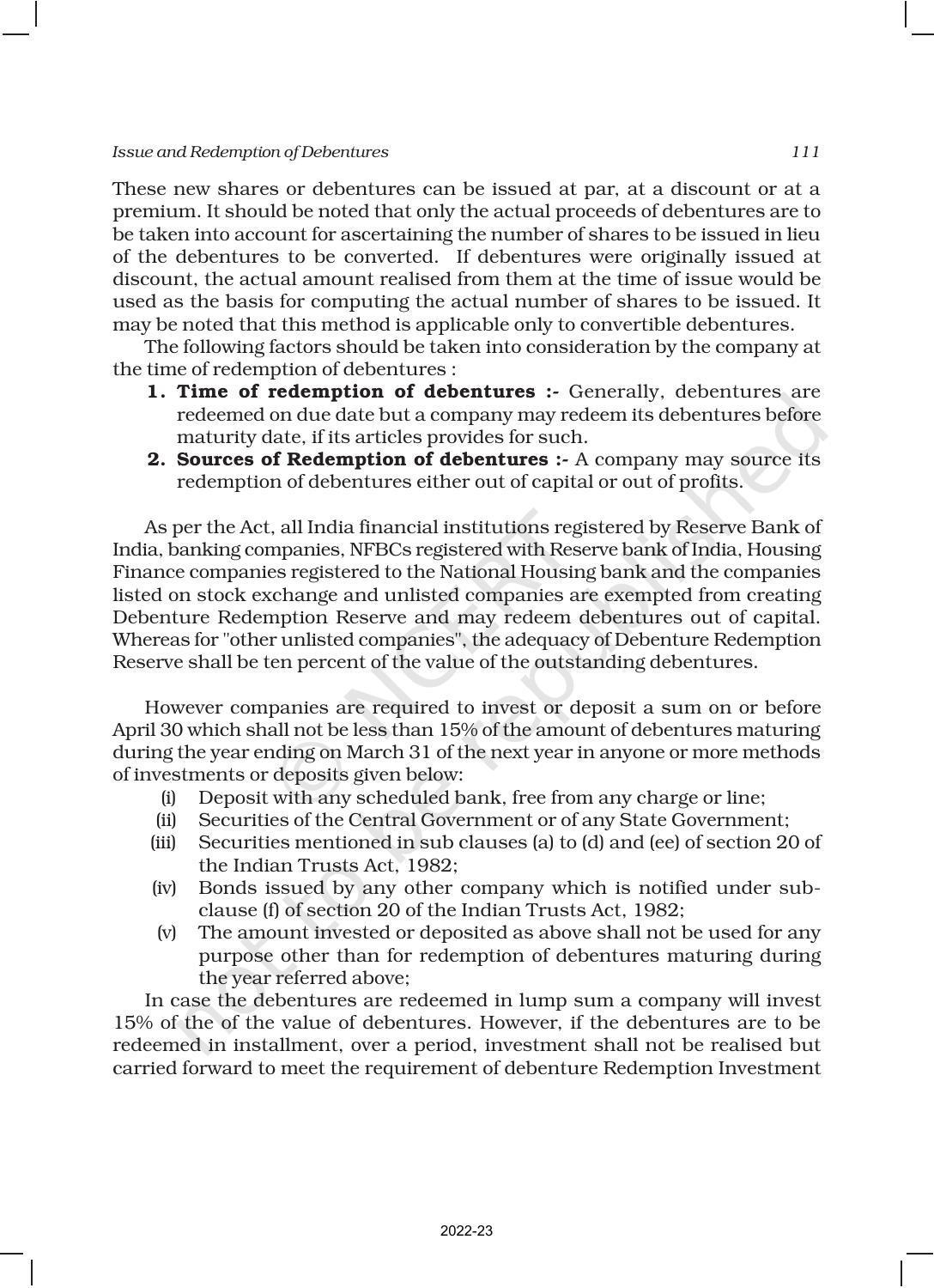 NCERT Book for Class 12 Accountancy Part II Chapter 1 Issue and Redemption of Debentures - Page 37