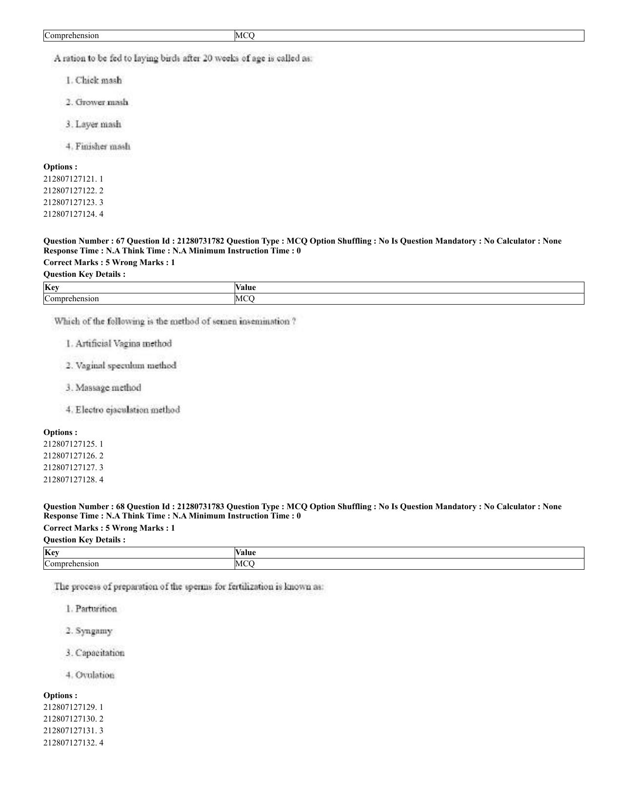 CUET 2023 English Bengali Shift 3 Question Papers - Page 43
