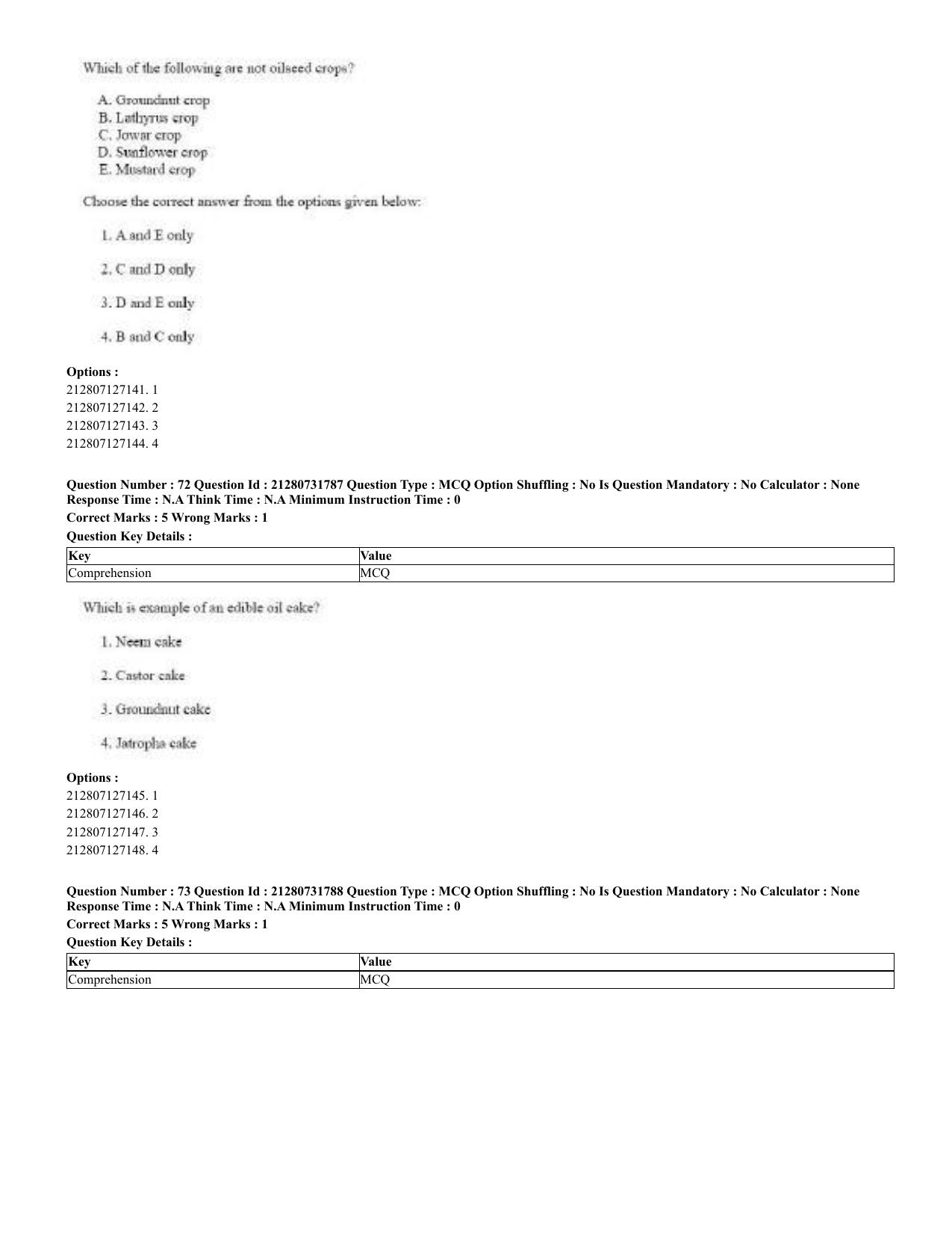 CUET 2023 English Bengali Shift 3 Question Papers - Page 45