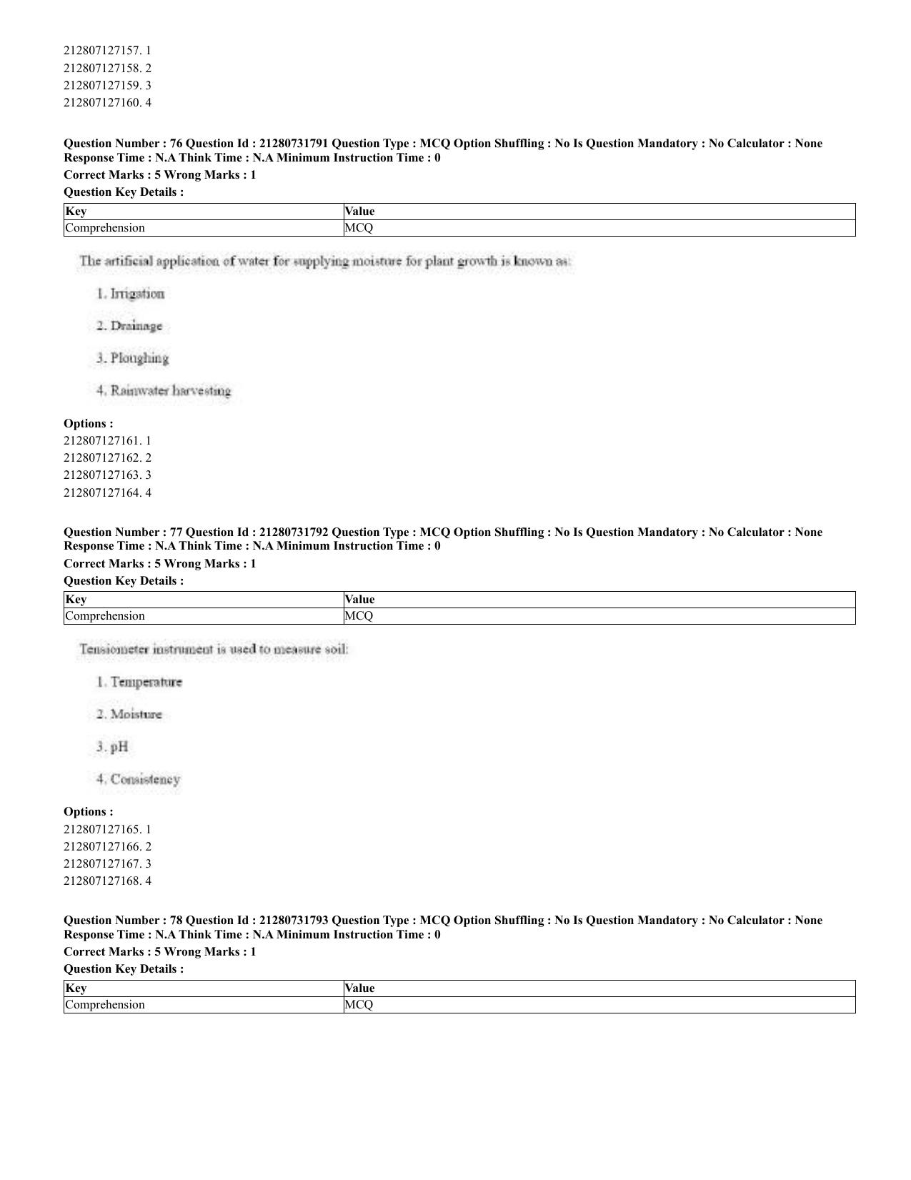 CUET 2023 English Bengali Shift 3 Question Papers - Page 47