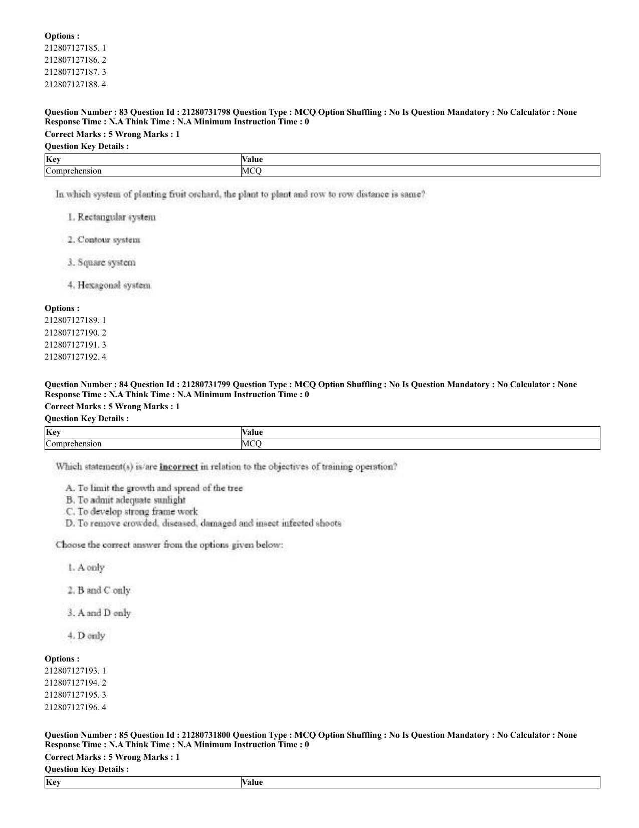 CUET 2023 English Bengali Shift 3 Question Papers - Page 50