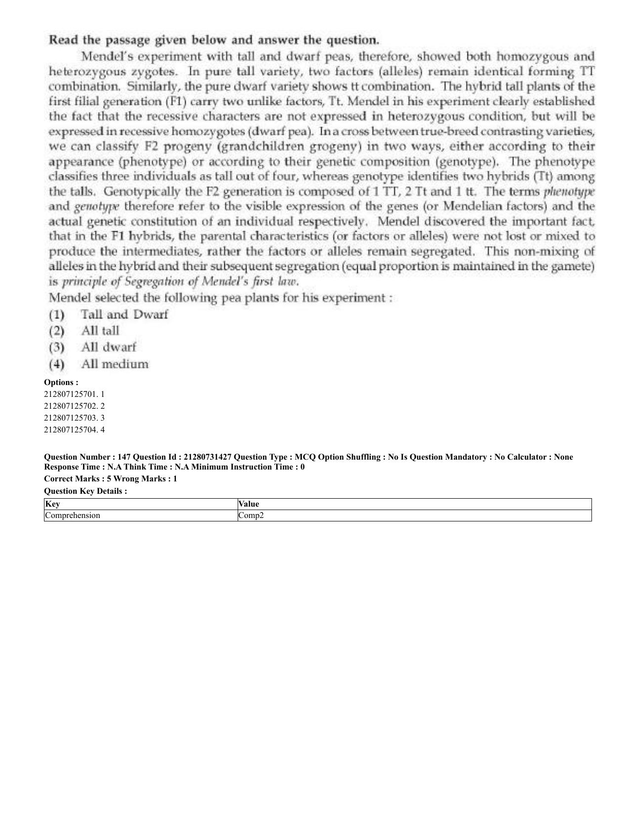 CUET 2023 English Bengali Shift 3 Question Papers - Page 78