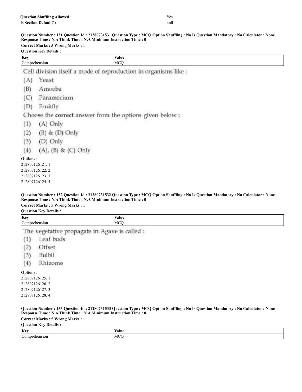 CUET 2023 English Bengali Shift 3 Question Papers - Page 83