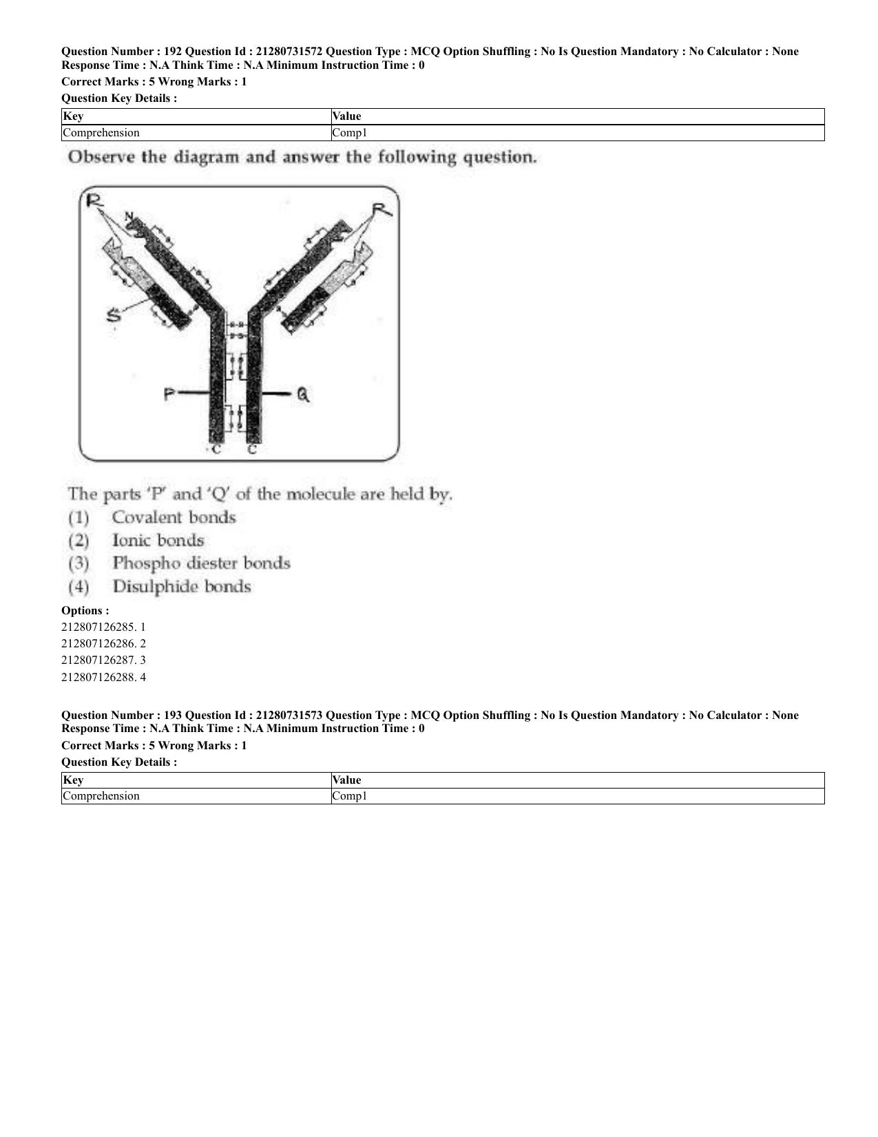 CUET 2023 English Bengali Shift 3 Question Papers - Page 99